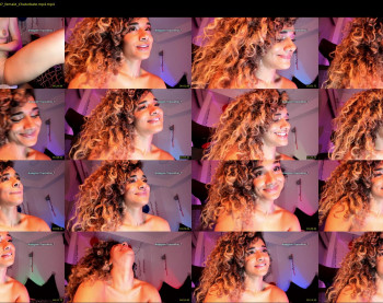 curlydoll1 — 6 minute Chaturbate female cam show recording, 720p, Aug 25, 2021