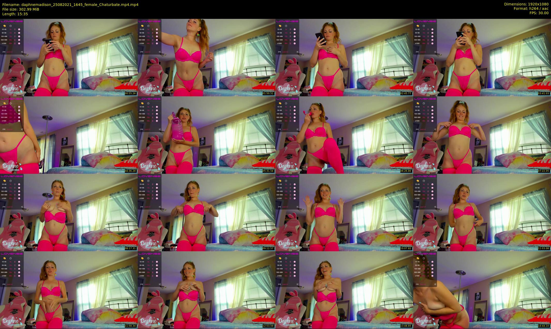 daphnemadison — 16 minute Chaturbate couple cam show recording, 1080p, Aug 25, 2021