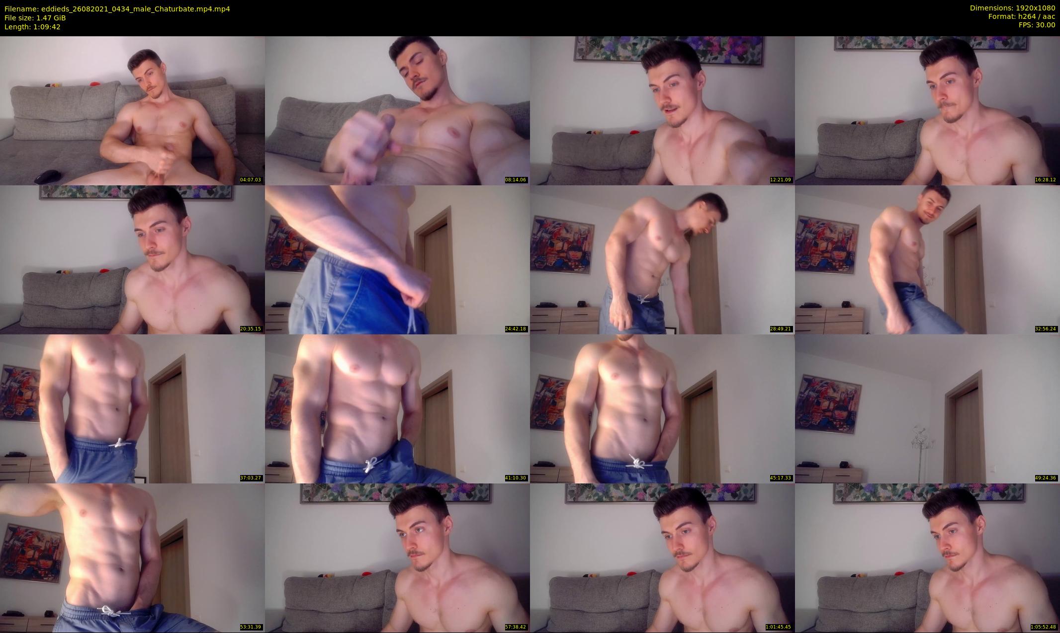 eddieds — 70 minute Chaturbate male cam show recording, 1080p, Aug 26, 2021