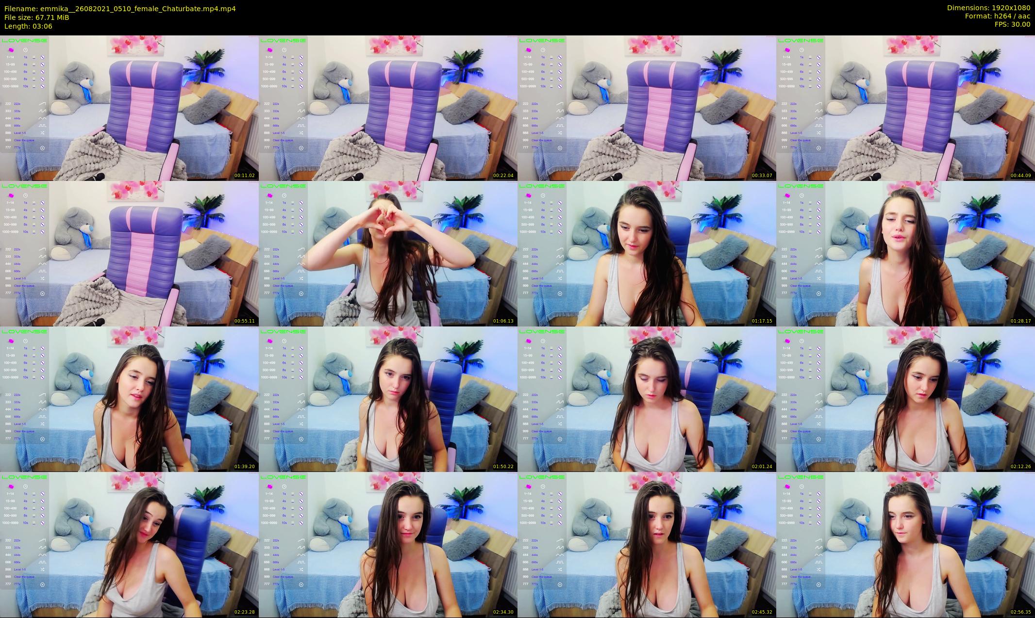 emmika_ — 4 minute Chaturbate female cam show recording, 1080p, Aug 26, 2021