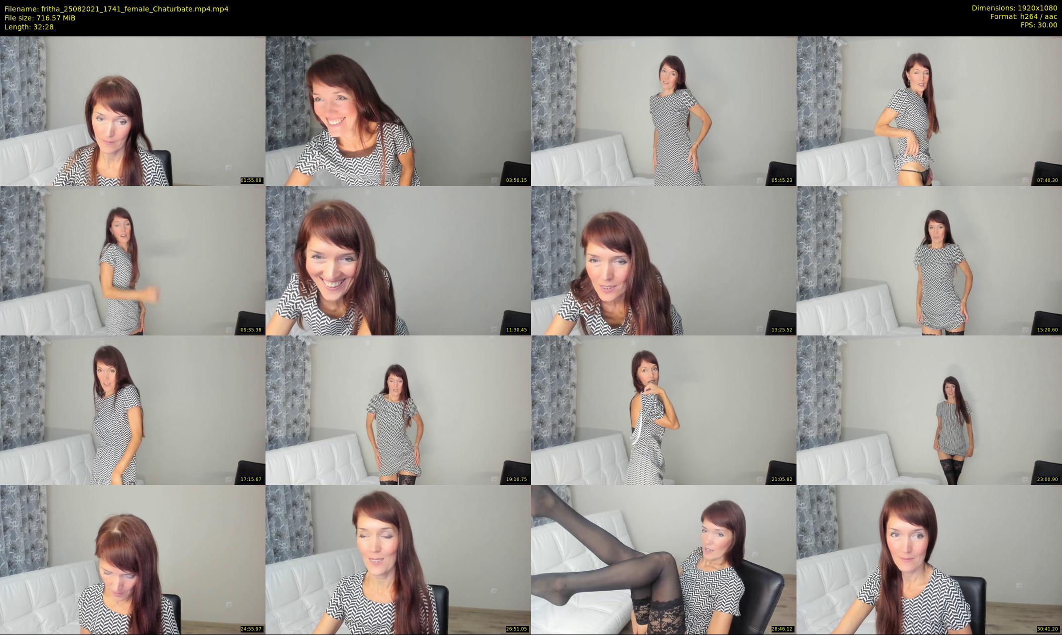 fritha — 33 minute Chaturbate female cam show recording, 1080p, Aug 25, 2021