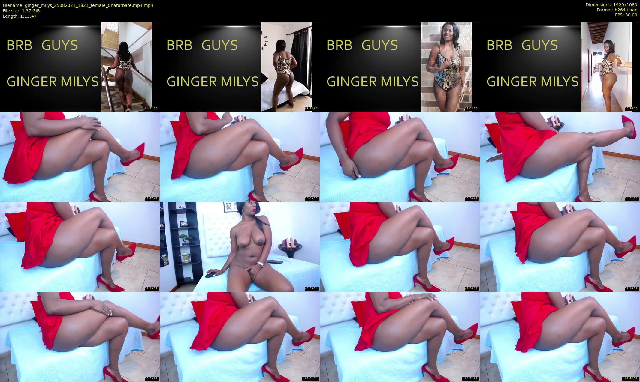 ginger_milys — 74 minute Chaturbate female cam show recording, 1080p, Aug 25, 2021