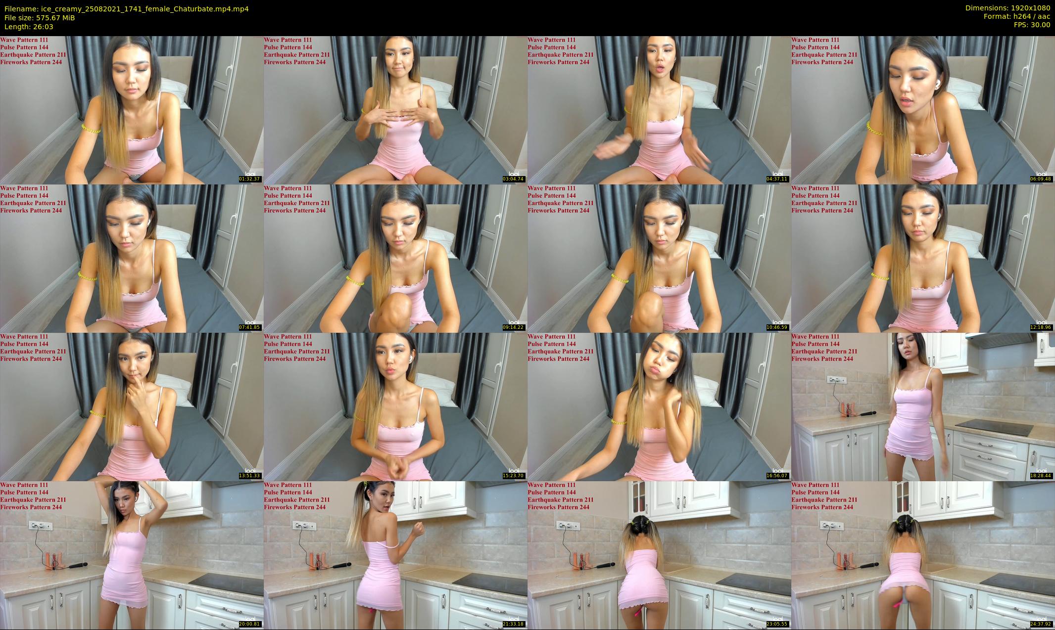 ice_creamy — 27 minute Chaturbate female cam show recording, 1080p, Aug 25, 2021