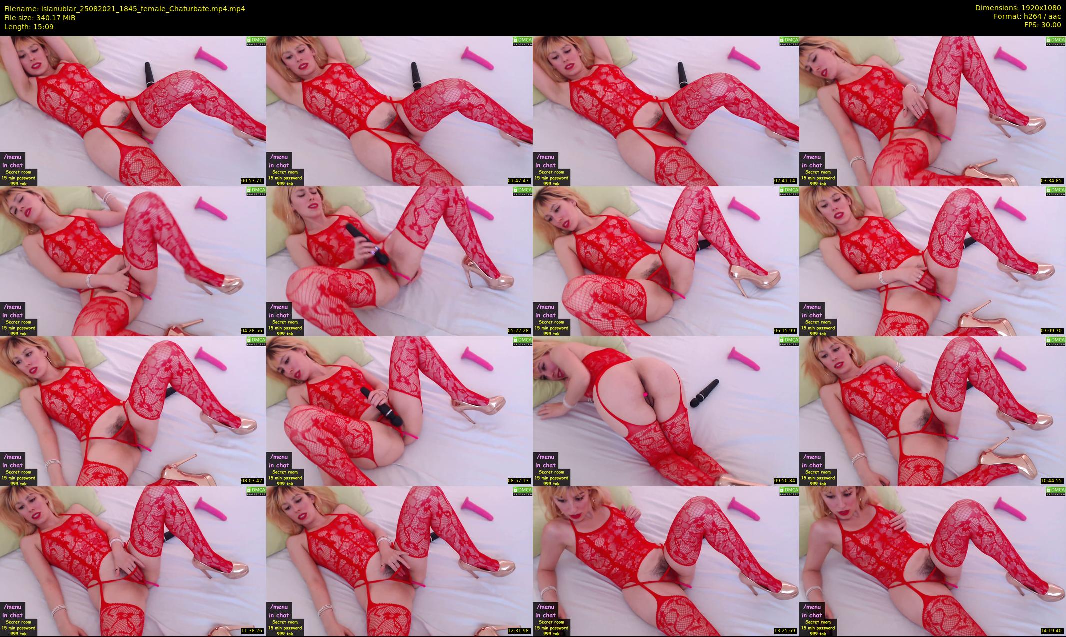 islanublar — 16 minute Chaturbate female cam show recording, 1080p, Aug 25, 2021