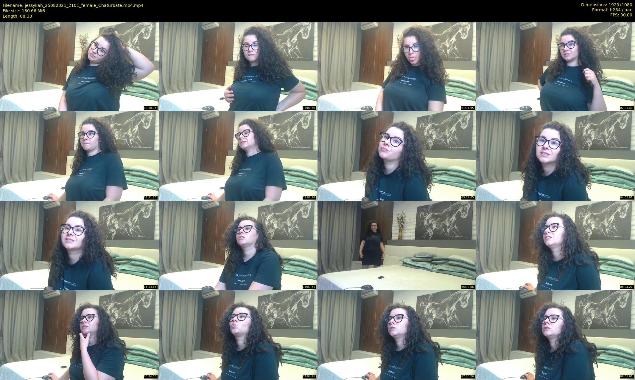jessykah — 9 minute Chaturbate female cam show recording, 1080p, Aug 25, 2021