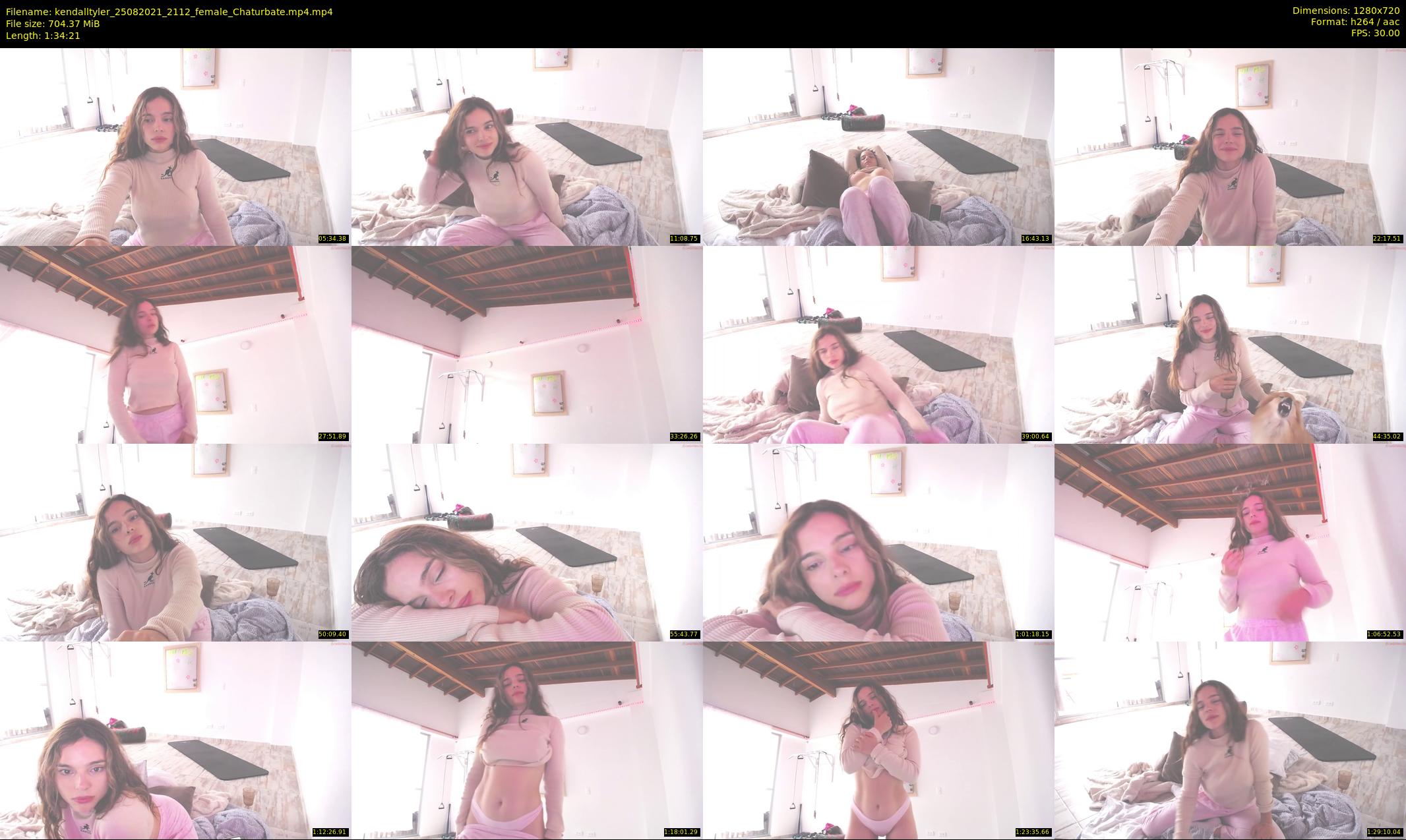 kendalltyler — 95 minute Chaturbate female cam show recording, 720p, Aug 25, 2021