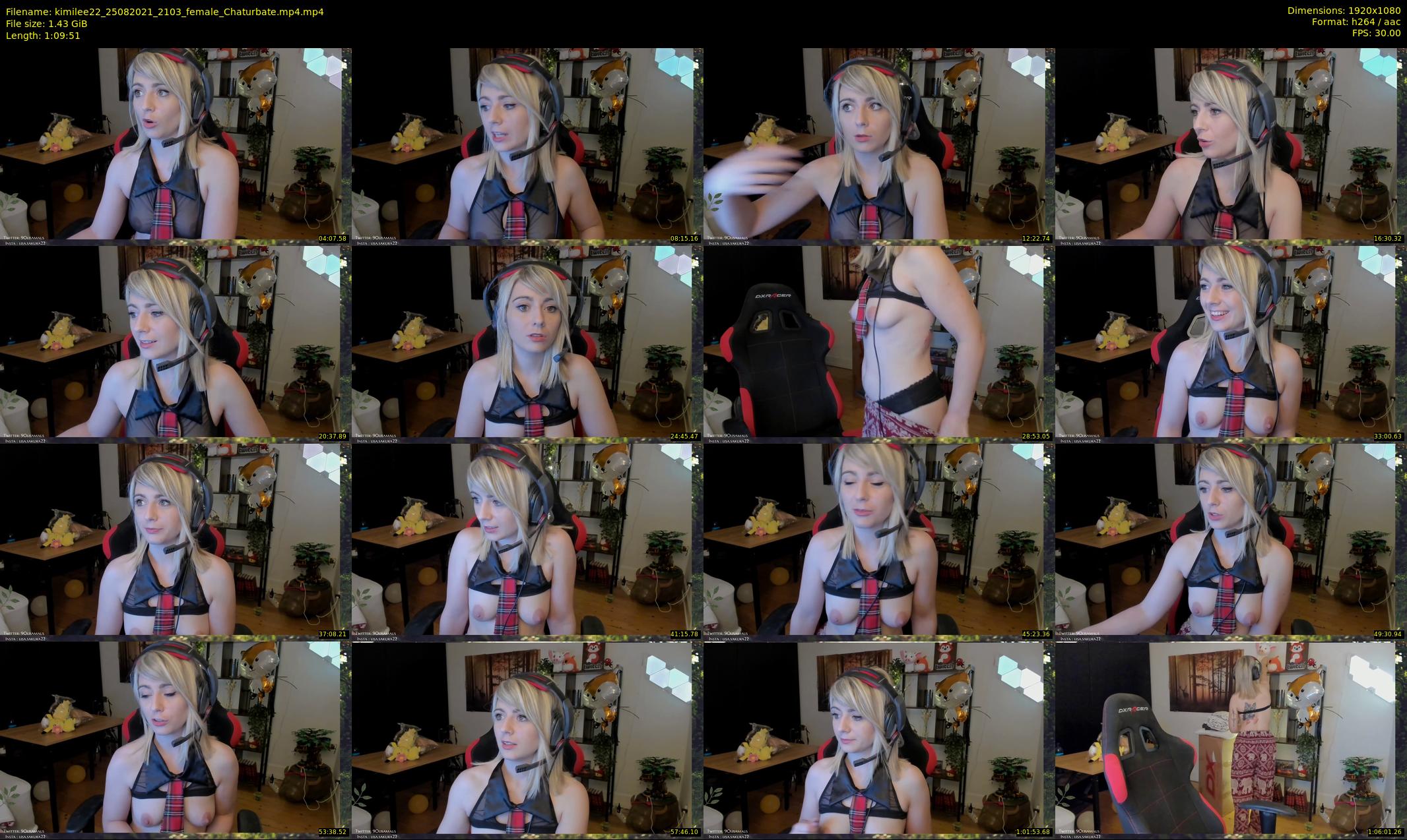 kimilee22 — 70 minute Chaturbate female cam show recording, 1080p, Aug 25, 2021