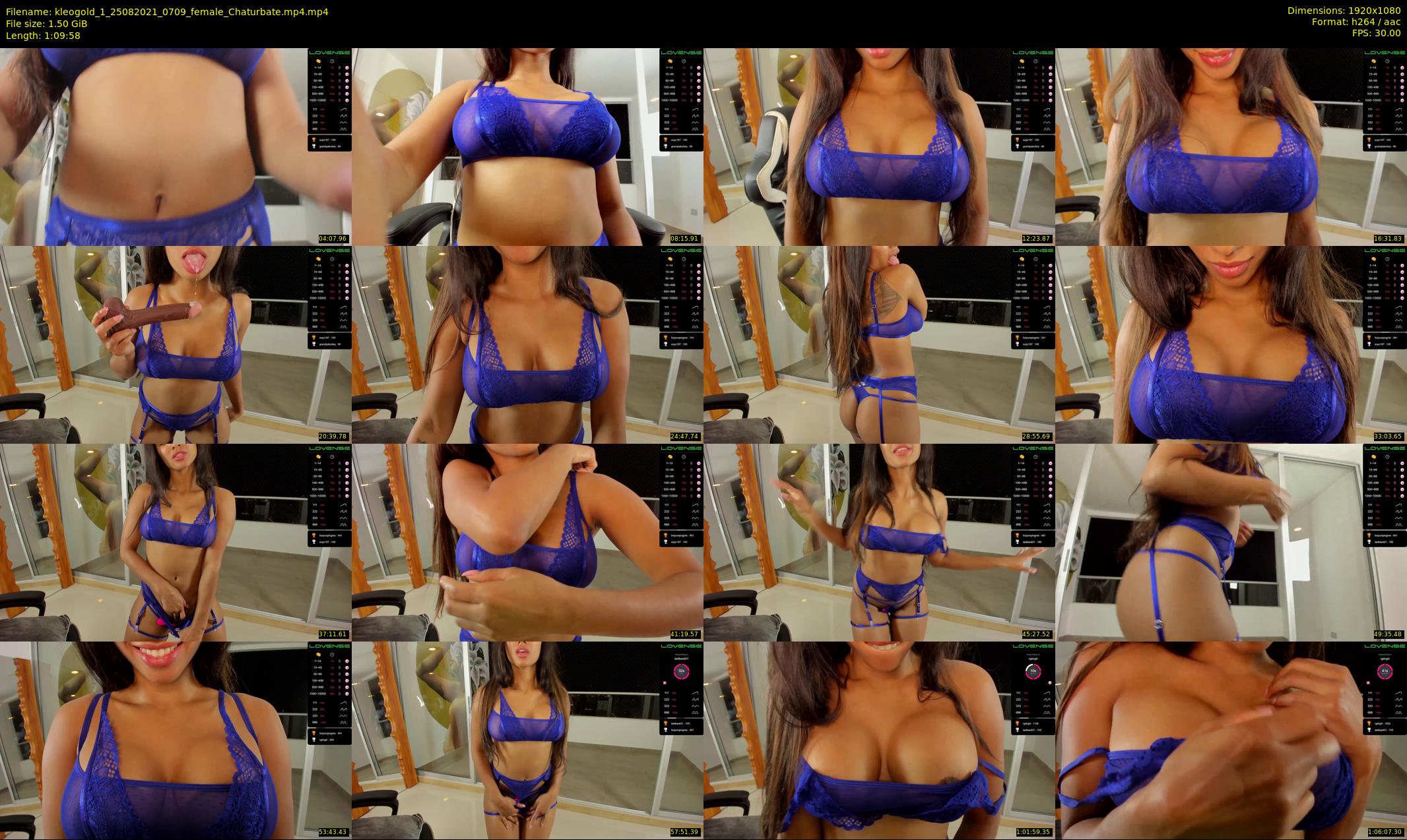 kleogold_1 — 70 minute Chaturbate female cam show recording, 1080p, Aug 25, 2021