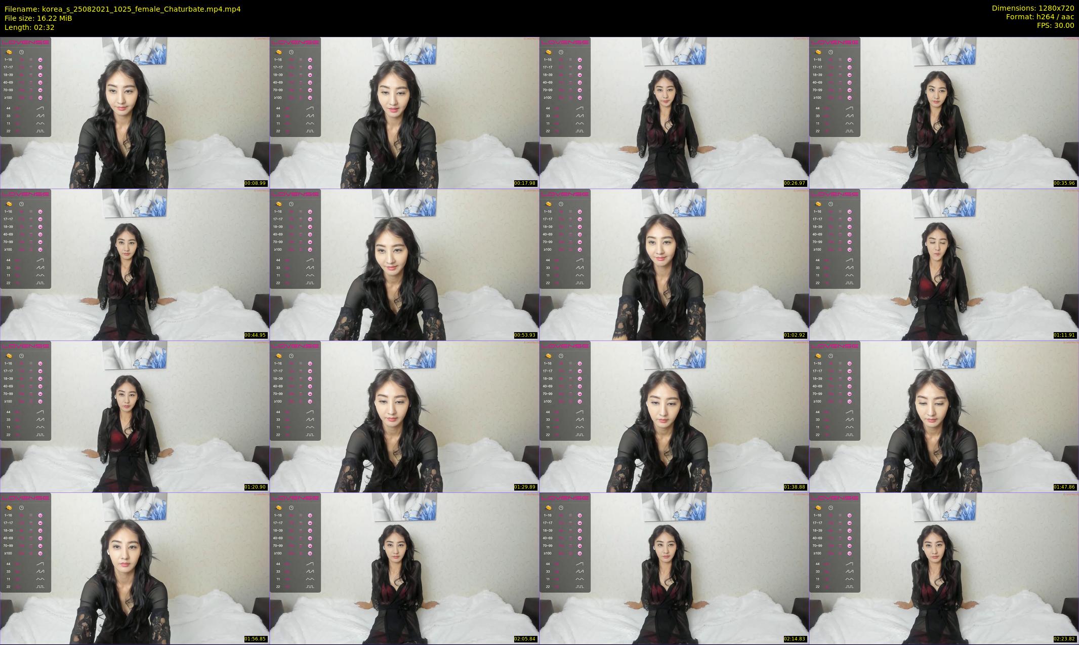korea_s — 3 minute Chaturbate female cam show recording, 720p, Aug 25, 2021
