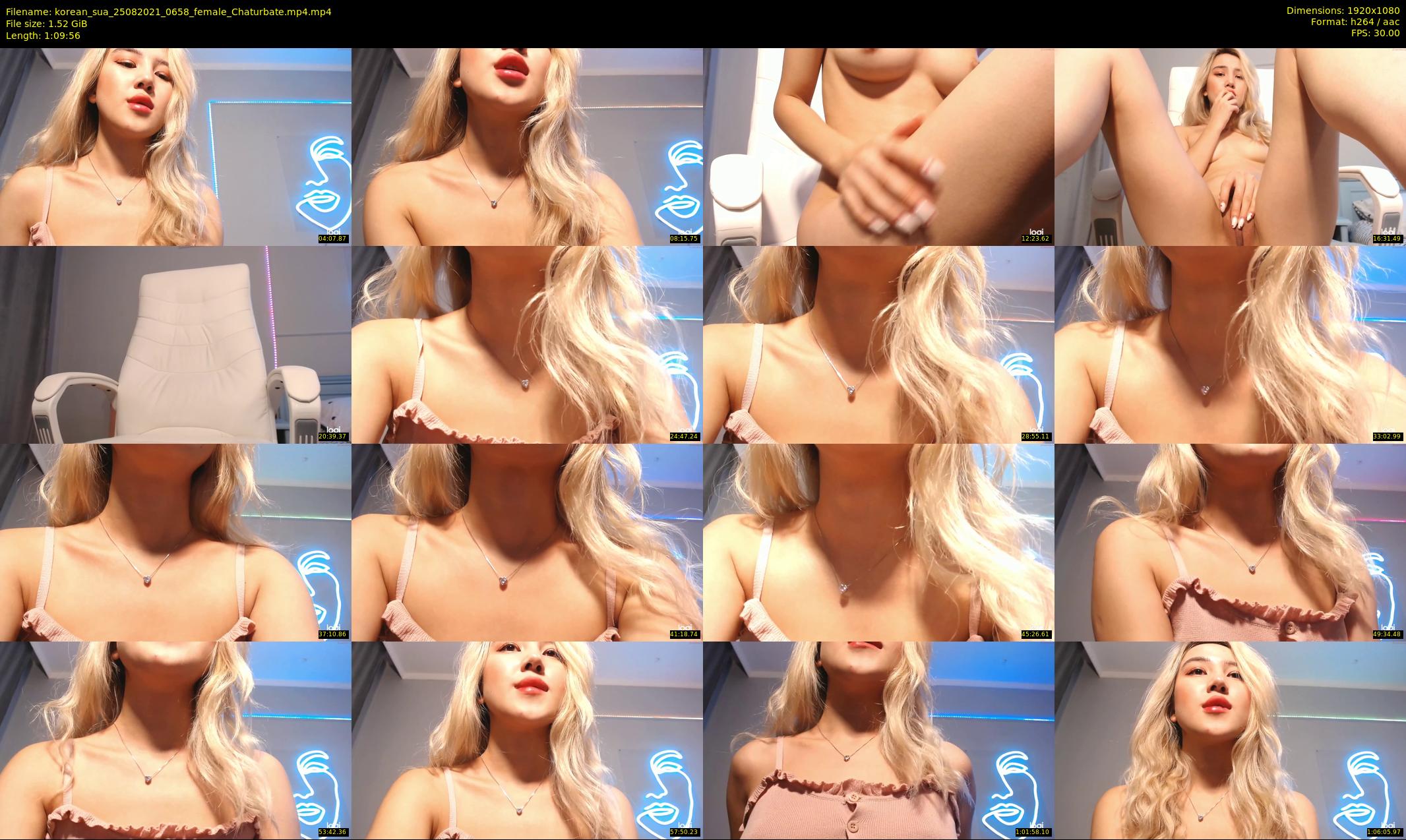 korean_sua — 70 minute Chaturbate female cam show recording, 1080p, Aug 25, 2021