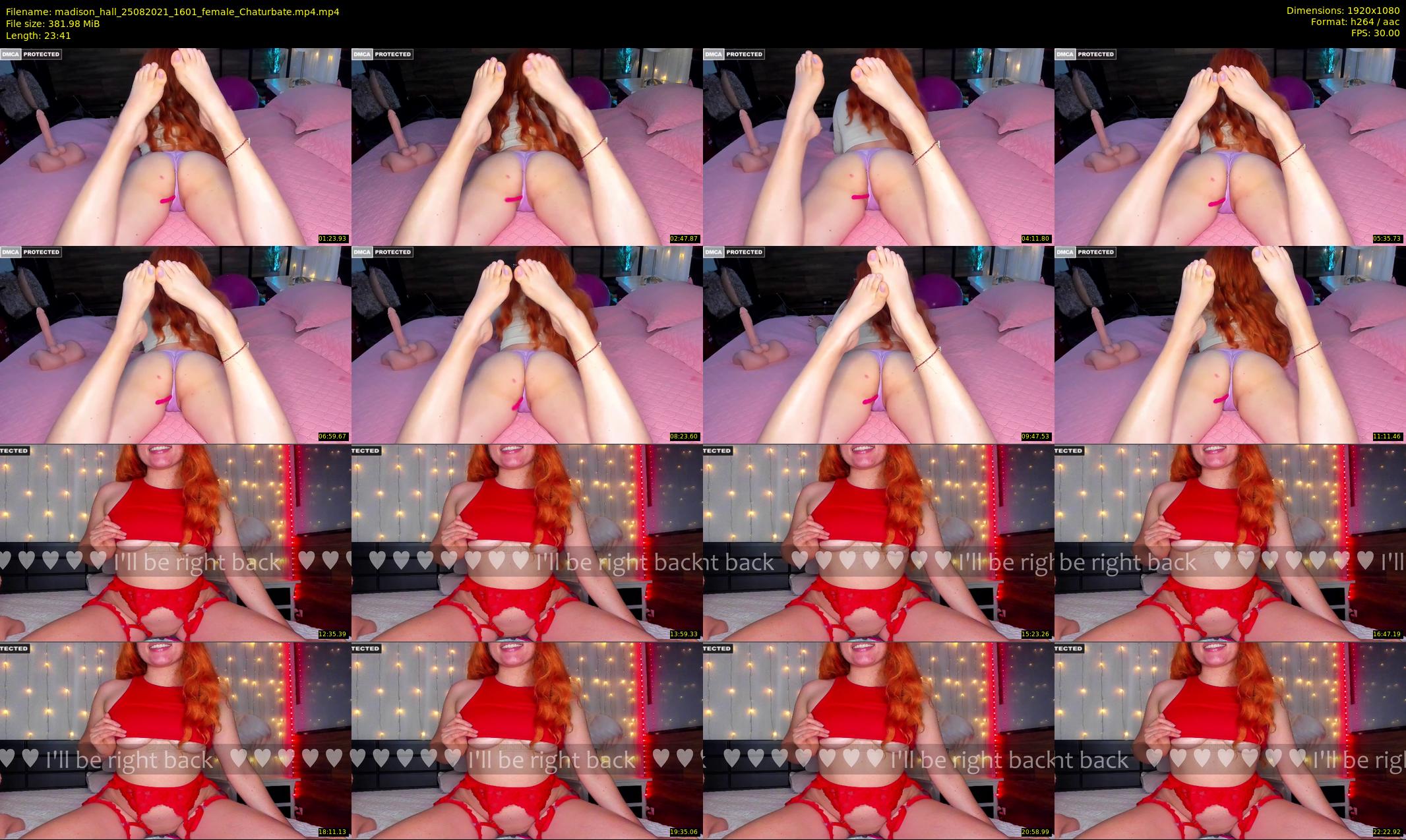 madison_hall — 24 minute Chaturbate female cam show recording, 1080p, Aug 25, 2021