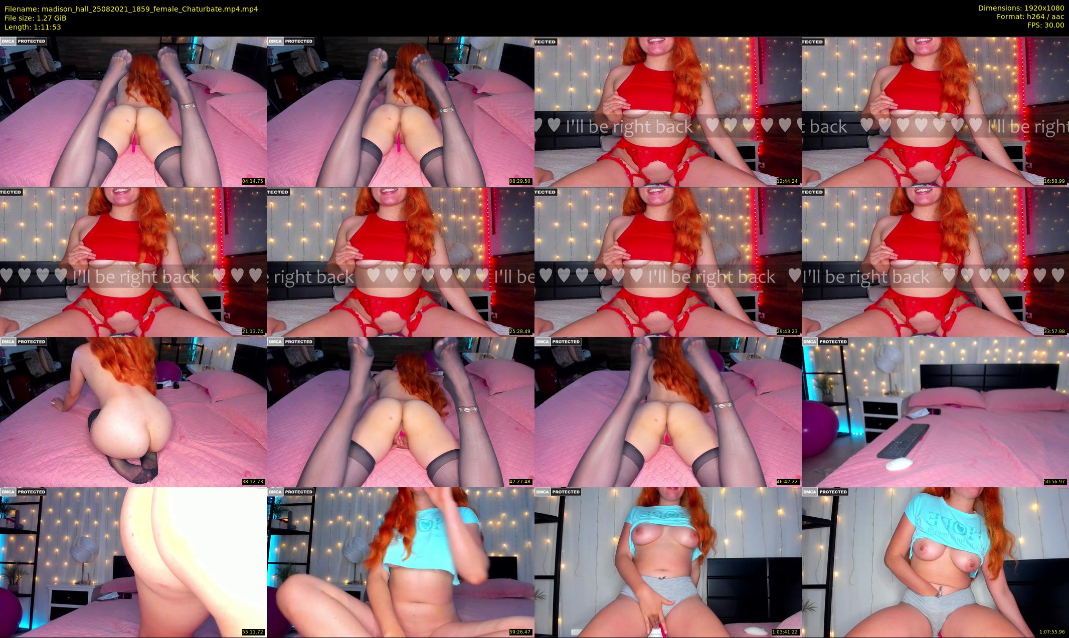 madison_hall — 72 minute Chaturbate female cam show recording, 1080p, Aug 25, 2021