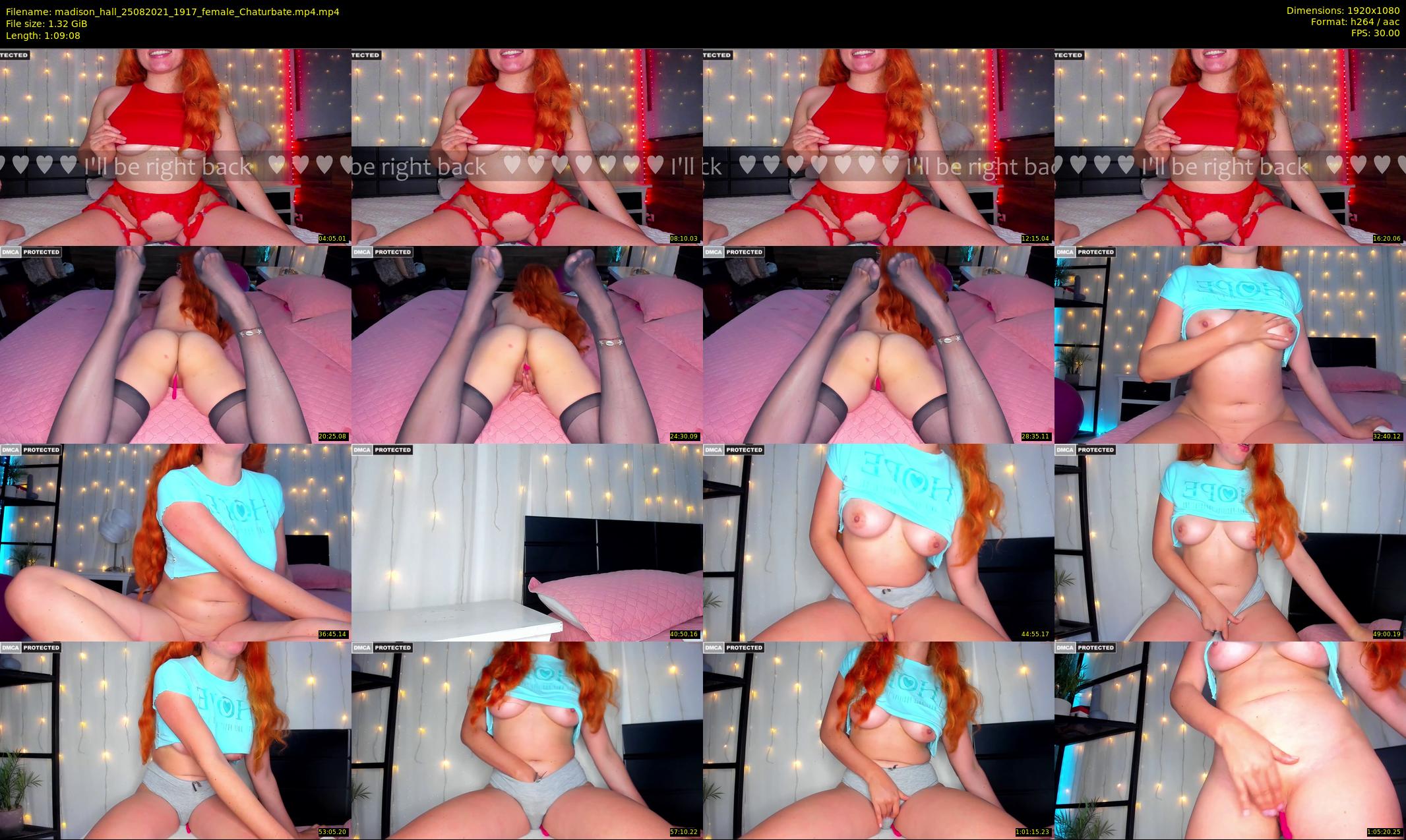 madison_hall — 70 minute Chaturbate female cam show recording, 1080p, Aug 25, 2021