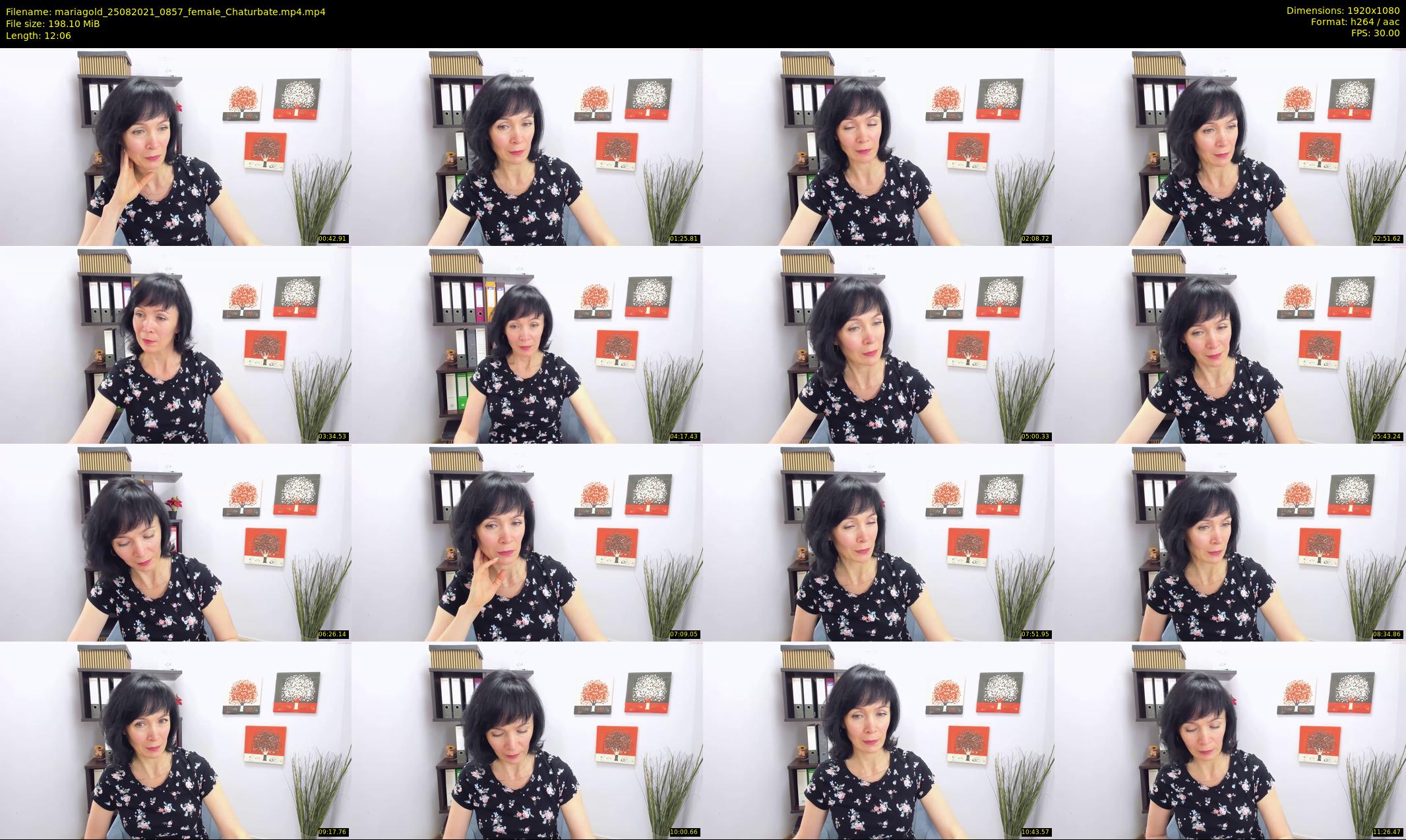 mariagold — 13 minute Chaturbate female cam show recording, 1080p, Aug 25, 2021