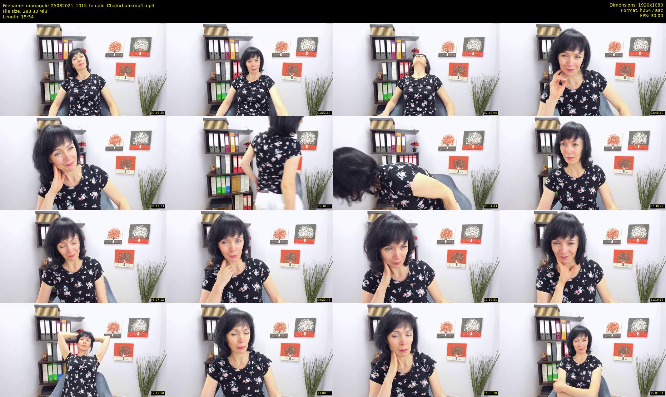 mariagold — 16 minute Chaturbate female cam show recording, 1080p, Aug 25, 2021