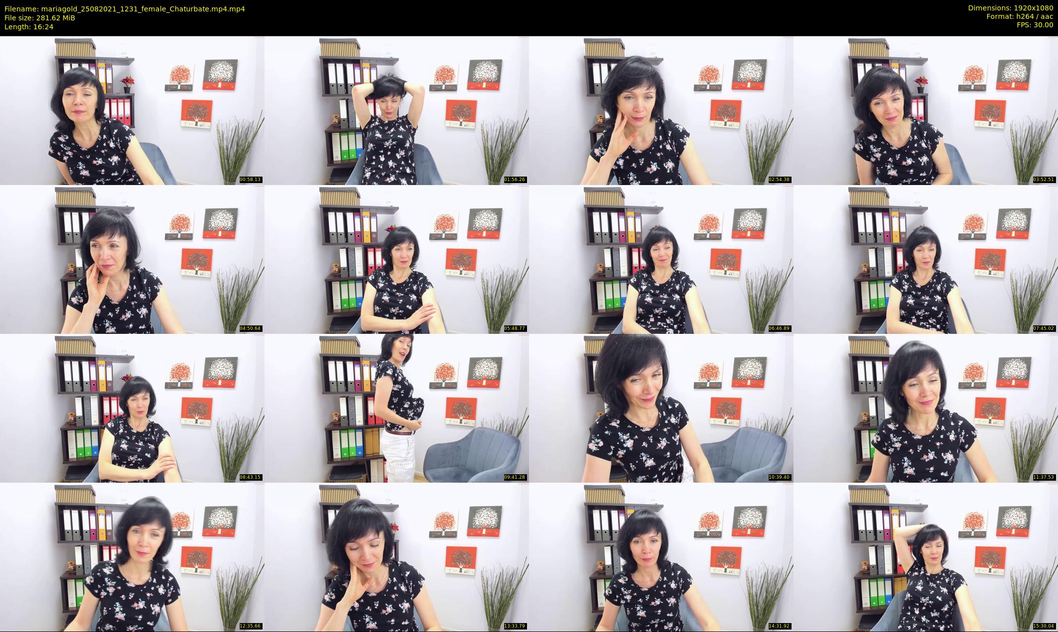 mariagold — 17 minute Chaturbate female cam show recording, 1080p, Aug 25, 2021