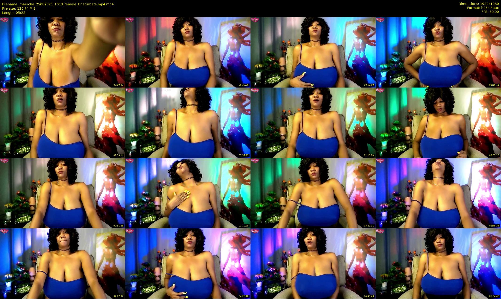 mariicha — 6 minute Chaturbate female cam show recording, 1080p, Aug 25, 2021