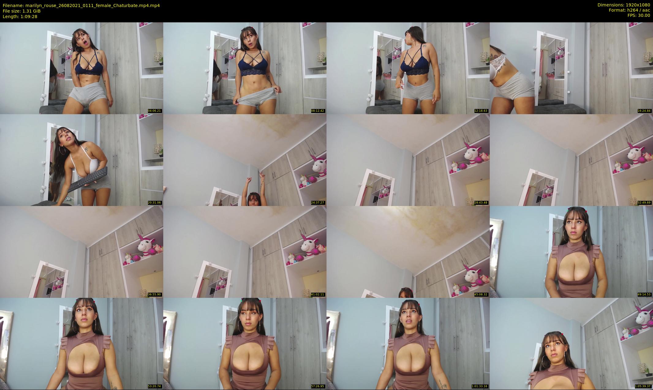 marilyn_rouse — 70 minute Chaturbate female cam show recording, 1080p, Aug 26, 2021