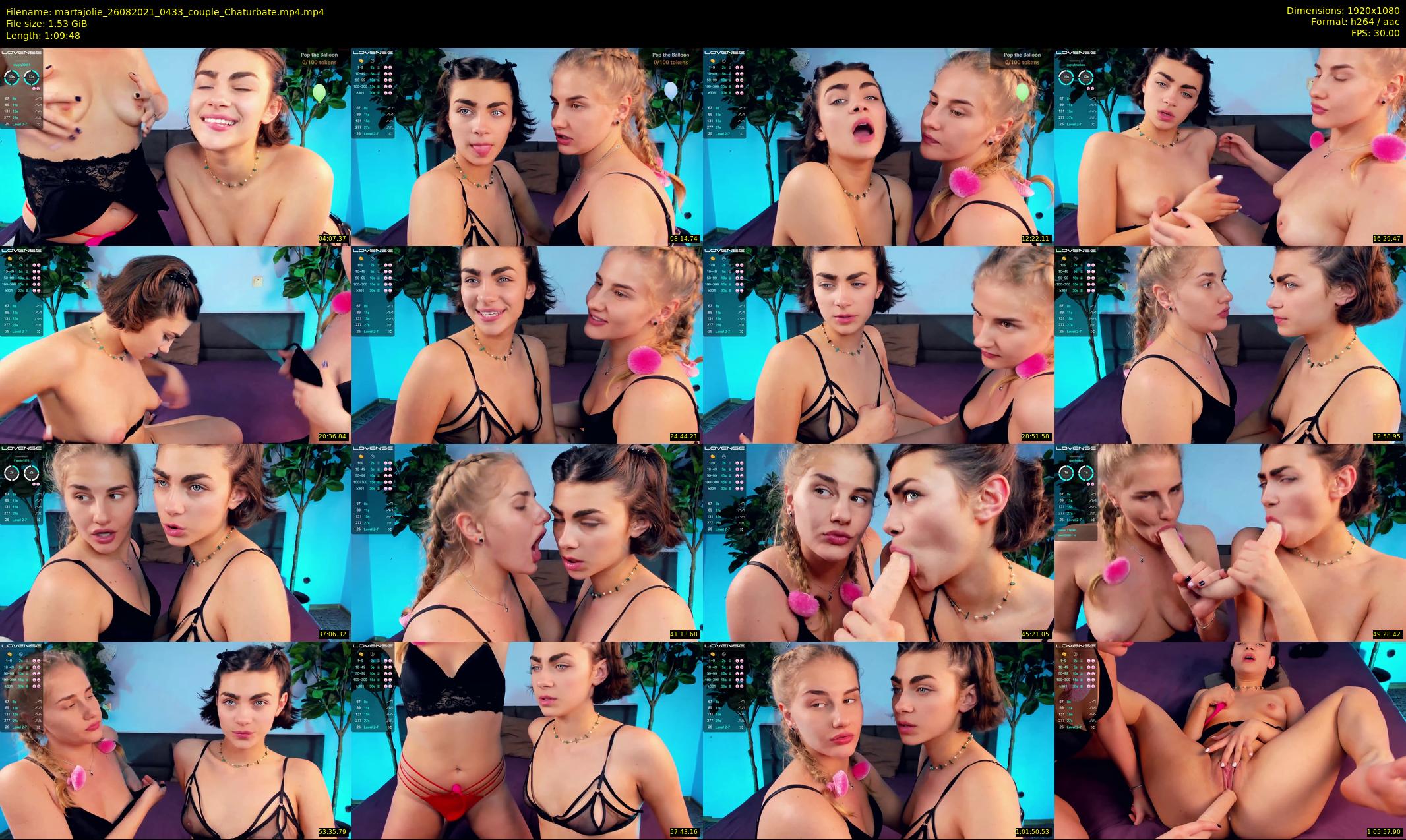 martajolie — 70 minute Chaturbate female cam show recording, 1080p, Aug 26, 2021
