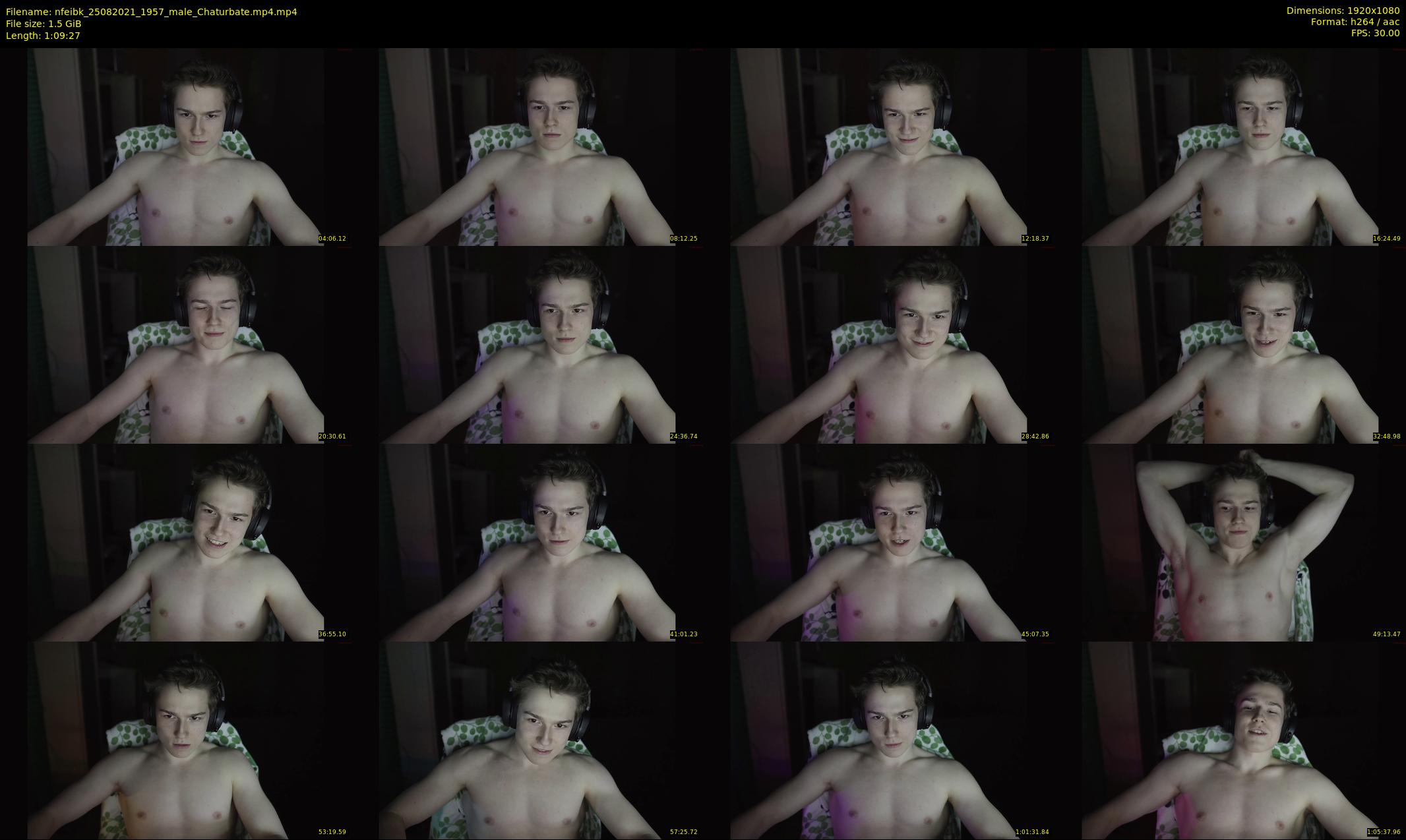 nfeibk — 70 minute Chaturbate male cam show recording, 1080p, Aug 25, 2021
