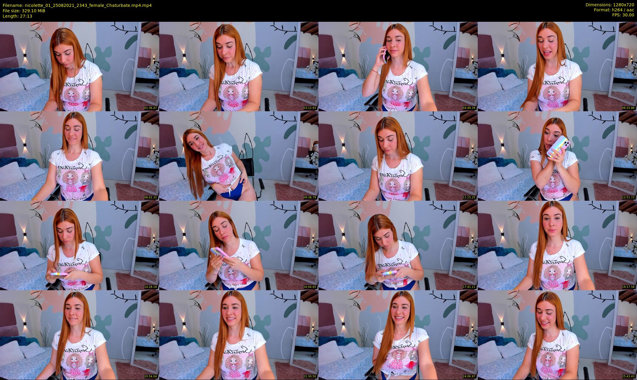 nicolette_01 — 28 minute Chaturbate female cam show recording, 720p, Aug 25, 2021