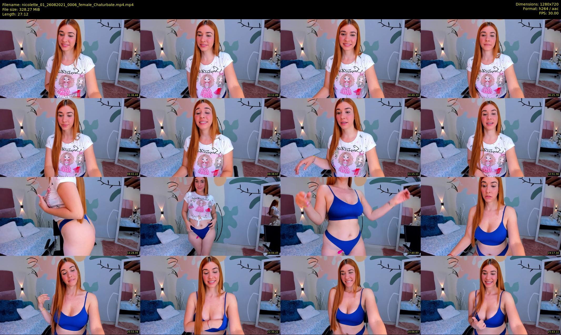 nicolette_01 — 28 minute Chaturbate female cam show recording, 720p, Aug 26, 2021