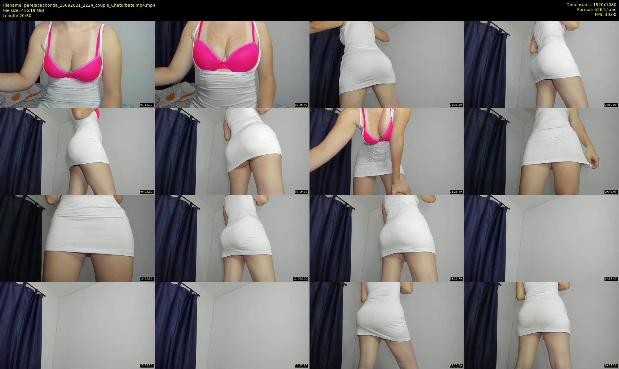 parejacachonda — 21 minute Chaturbate couple cam show recording, 1080p, Aug 25, 2021