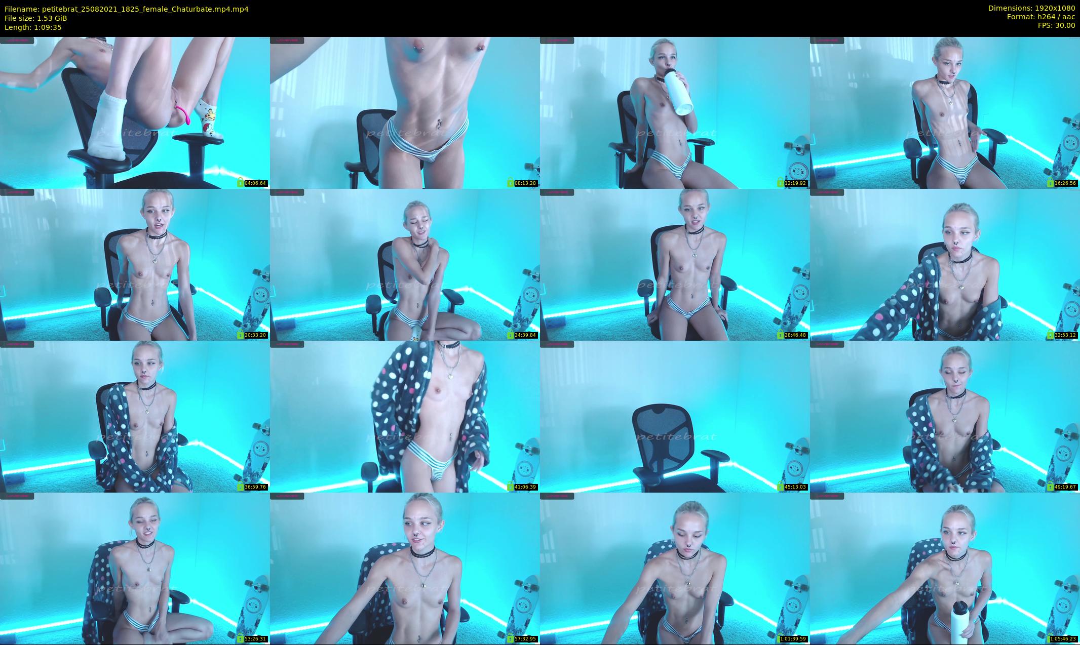 petitebrat — 70 minute Chaturbate female cam show recording, 1080p, Aug 25, 2021