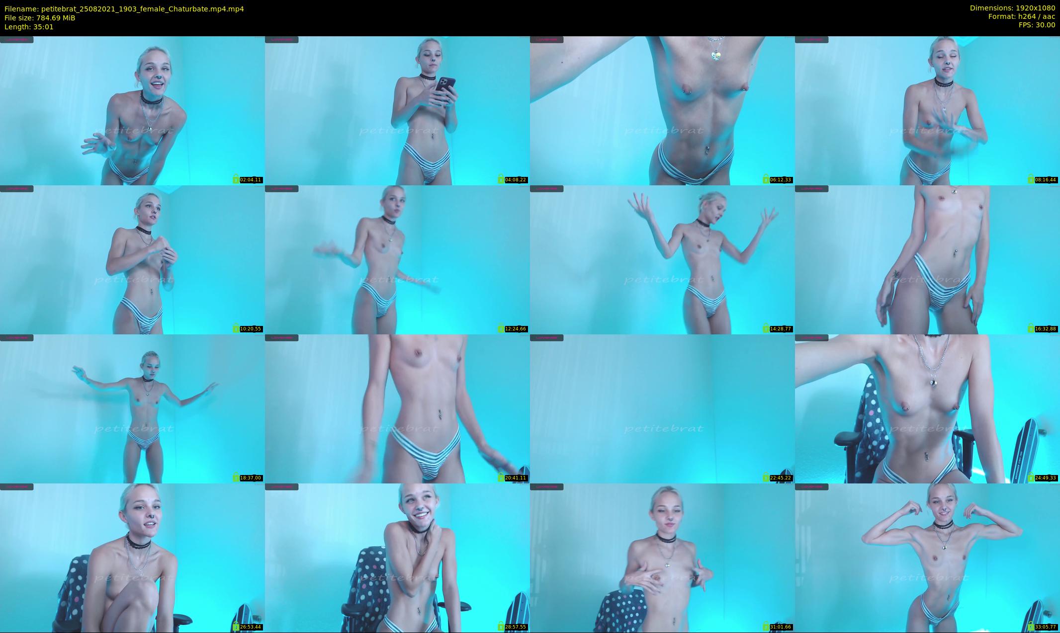 petitebrat — 36 minute Chaturbate female cam show recording, 1080p, Aug 25, 2021