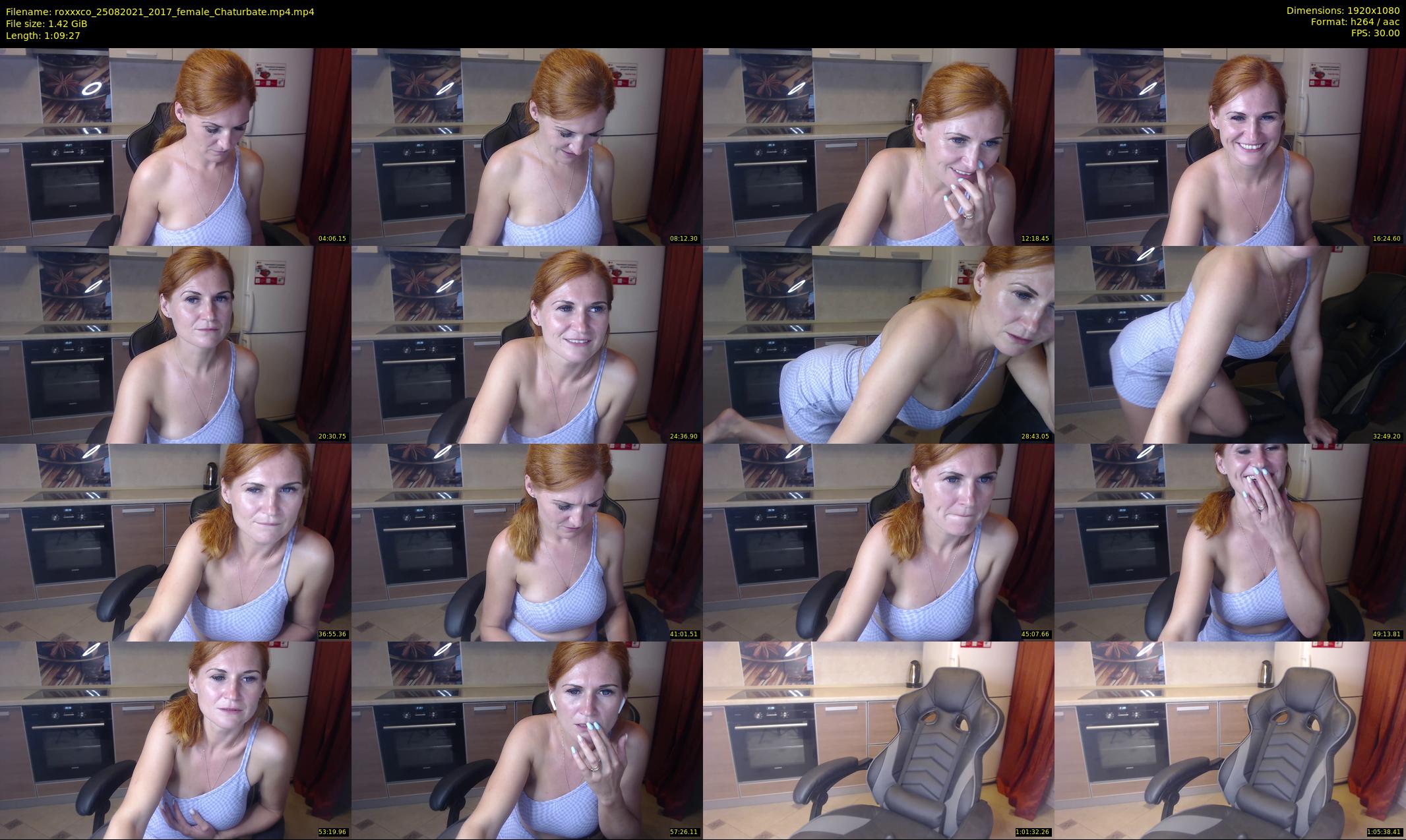 roxxxco — 70 minute Chaturbate female cam show recording, 1080p, Aug 25, 2021