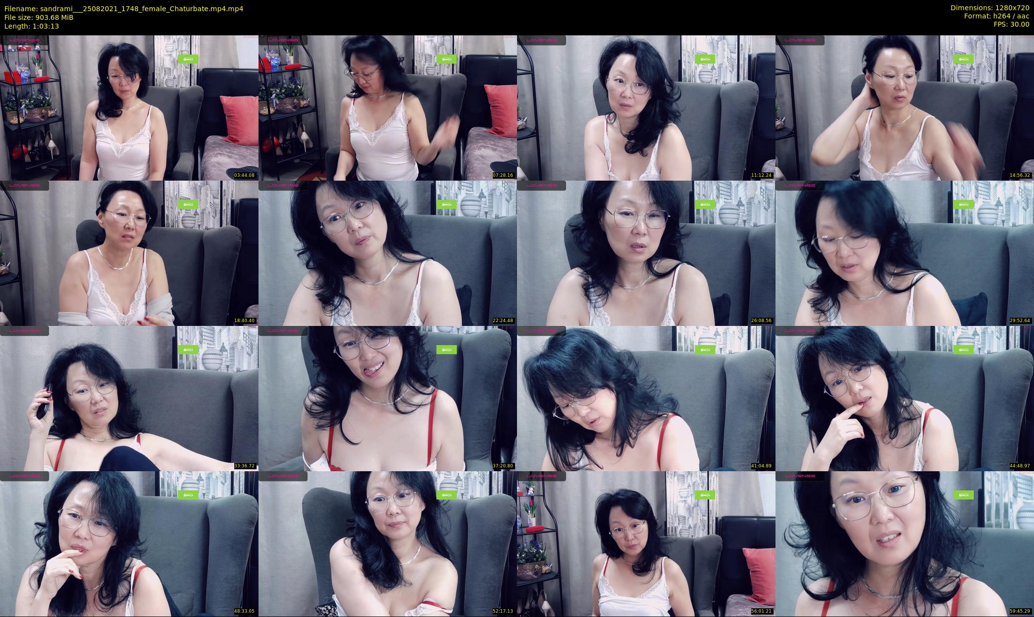 sandrami__ — 64 minute Chaturbate female cam show recording, 720p, Aug 25, 2021