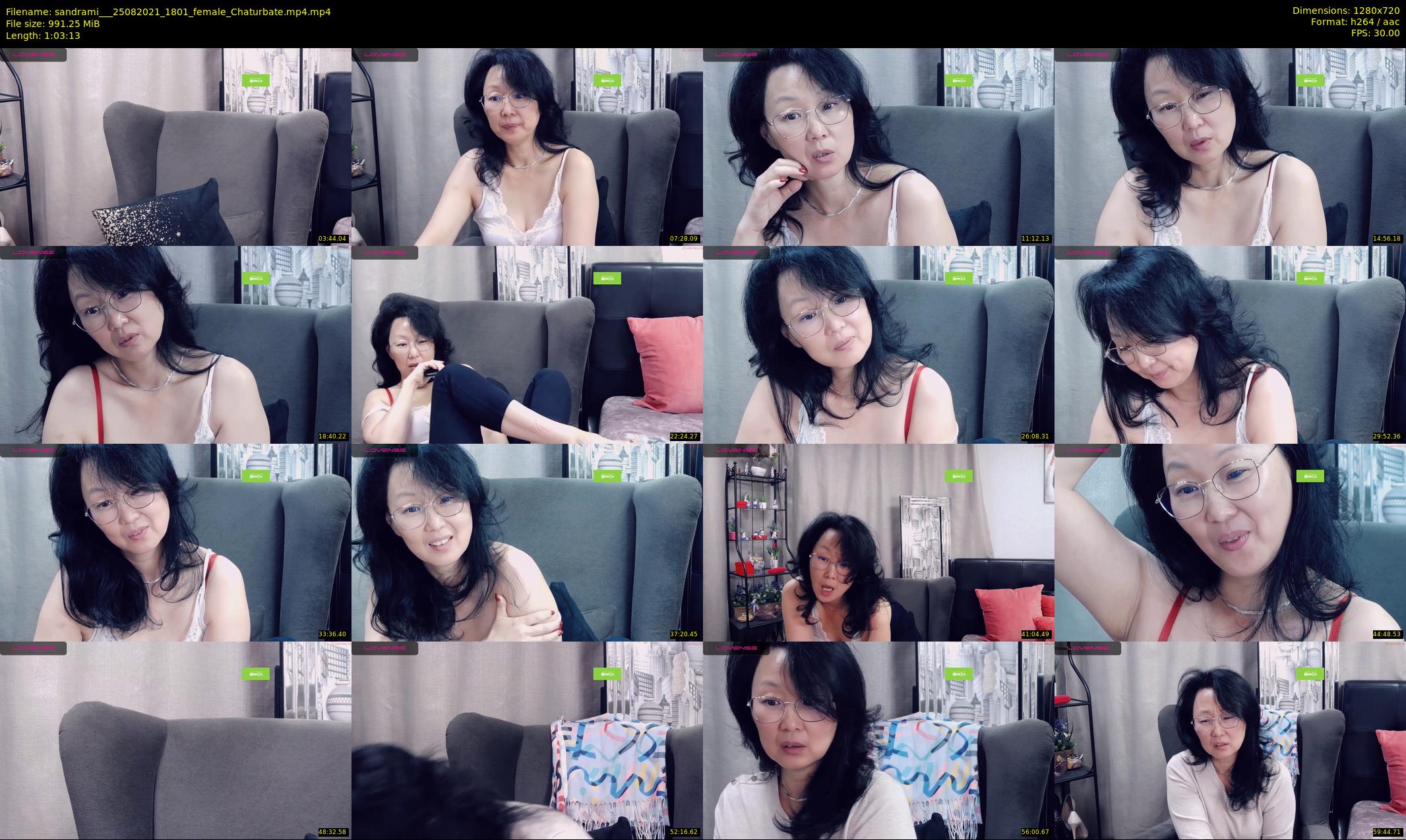 sandrami__ — 64 minute Chaturbate female cam show recording, 720p, Aug 25, 2021