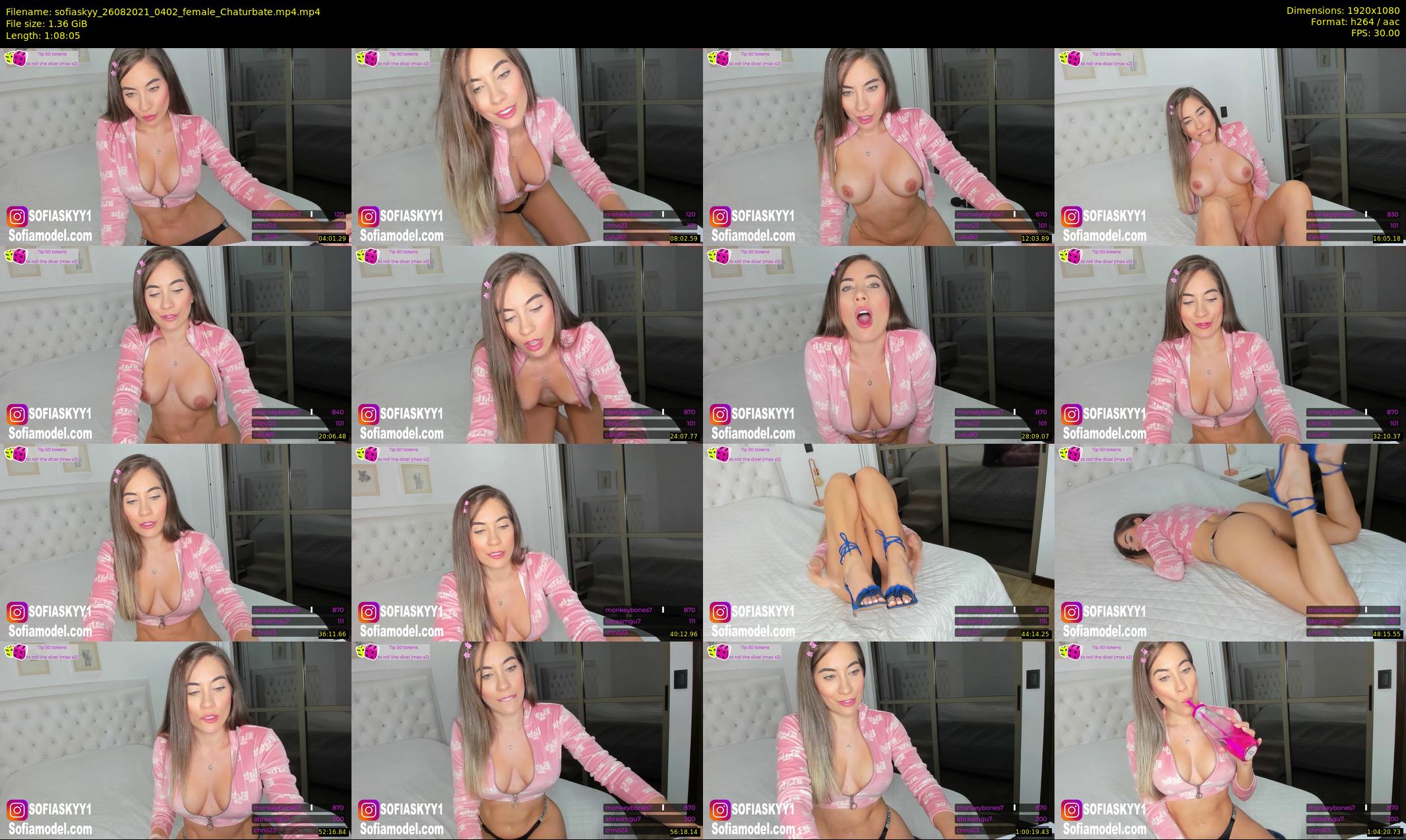 sofiaskyy — 69 minute Chaturbate female cam show recording, 1080p, Aug 26, 2021