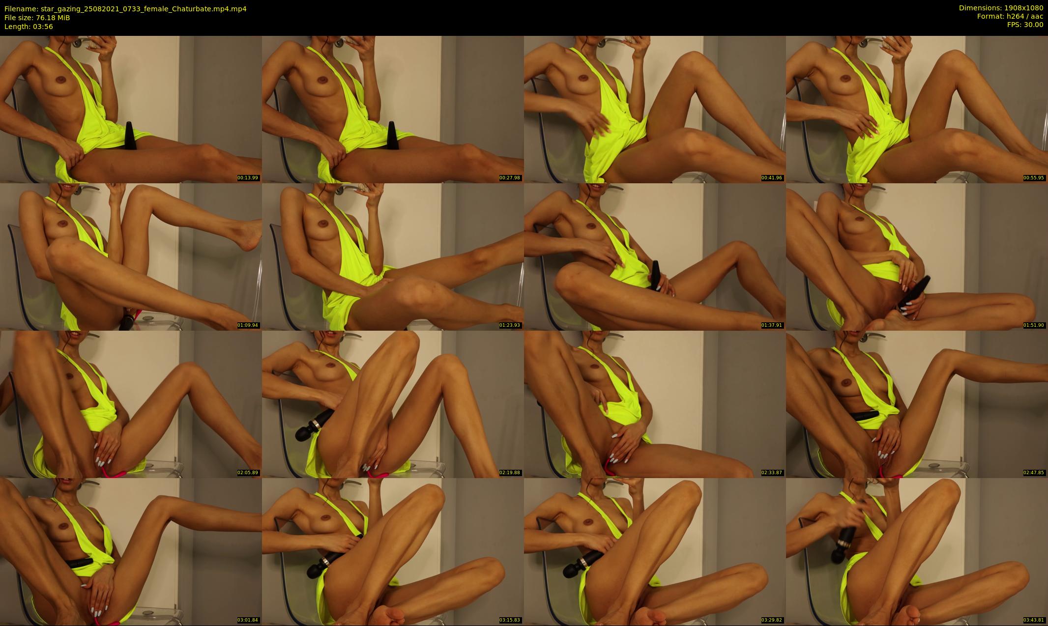 star_gazing — 4 minute Chaturbate female cam show recording, 1080p, Aug 25, 2021