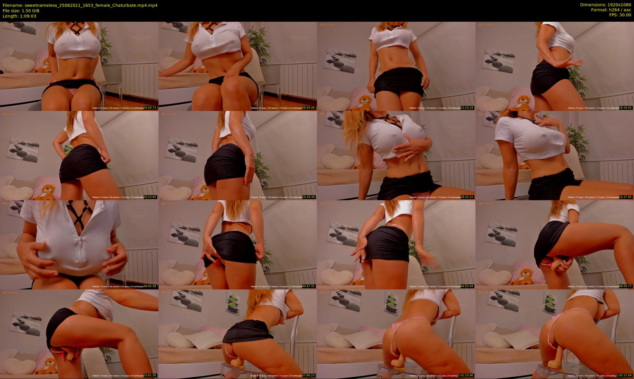 sweetnameless — 70 minute Chaturbate couple cam show recording, 1080p, Aug 25, 2021
