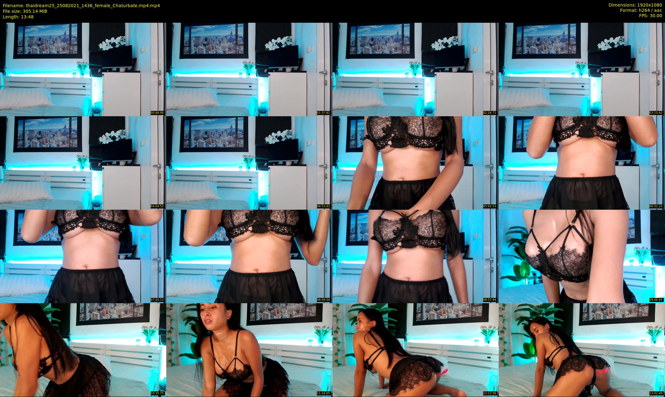 thaidream25 — 14 minute Chaturbate female cam show recording, 1080p, Aug 25, 2021