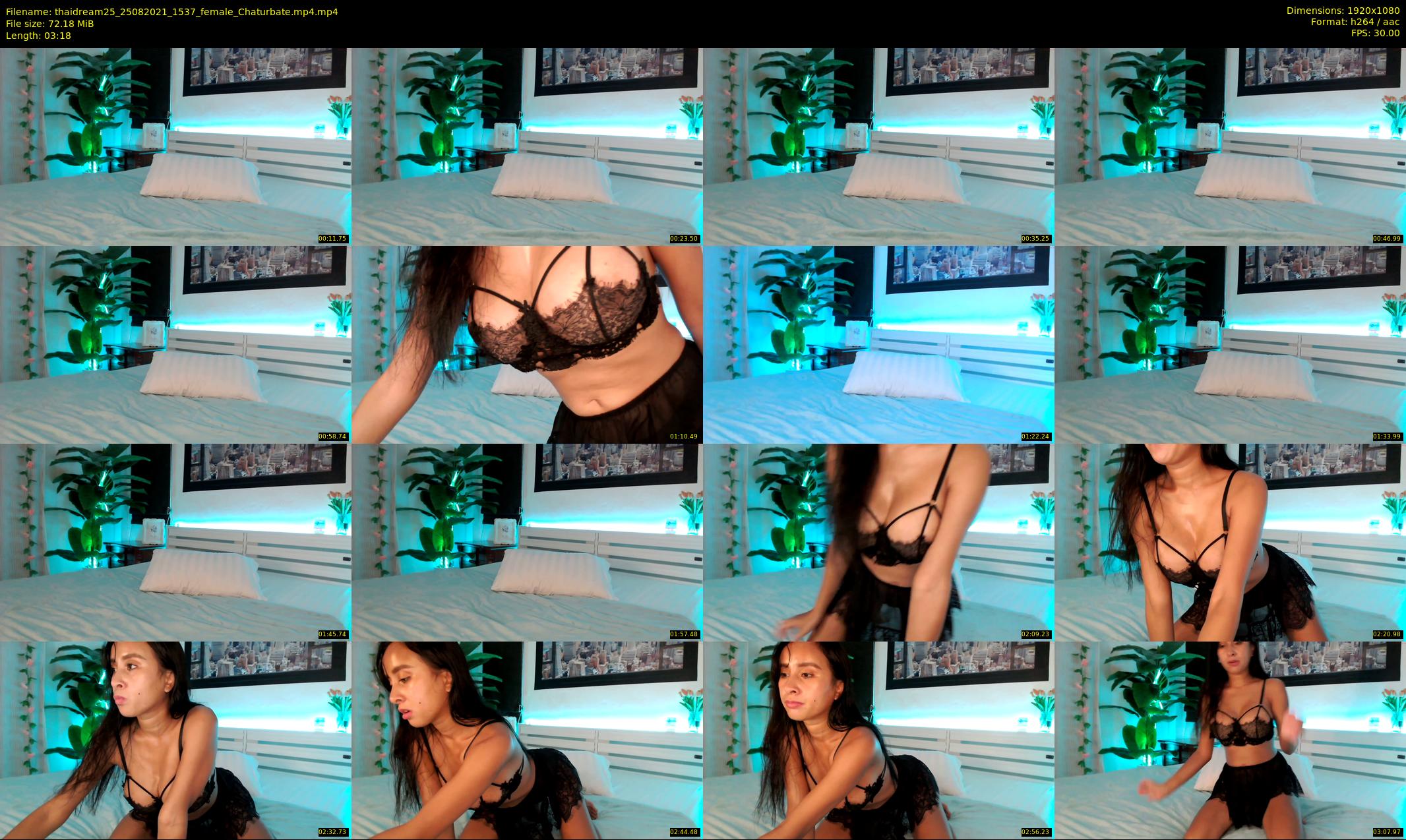 thaidream25 — 4 minute Chaturbate female cam show recording, 1080p, Aug 25, 2021