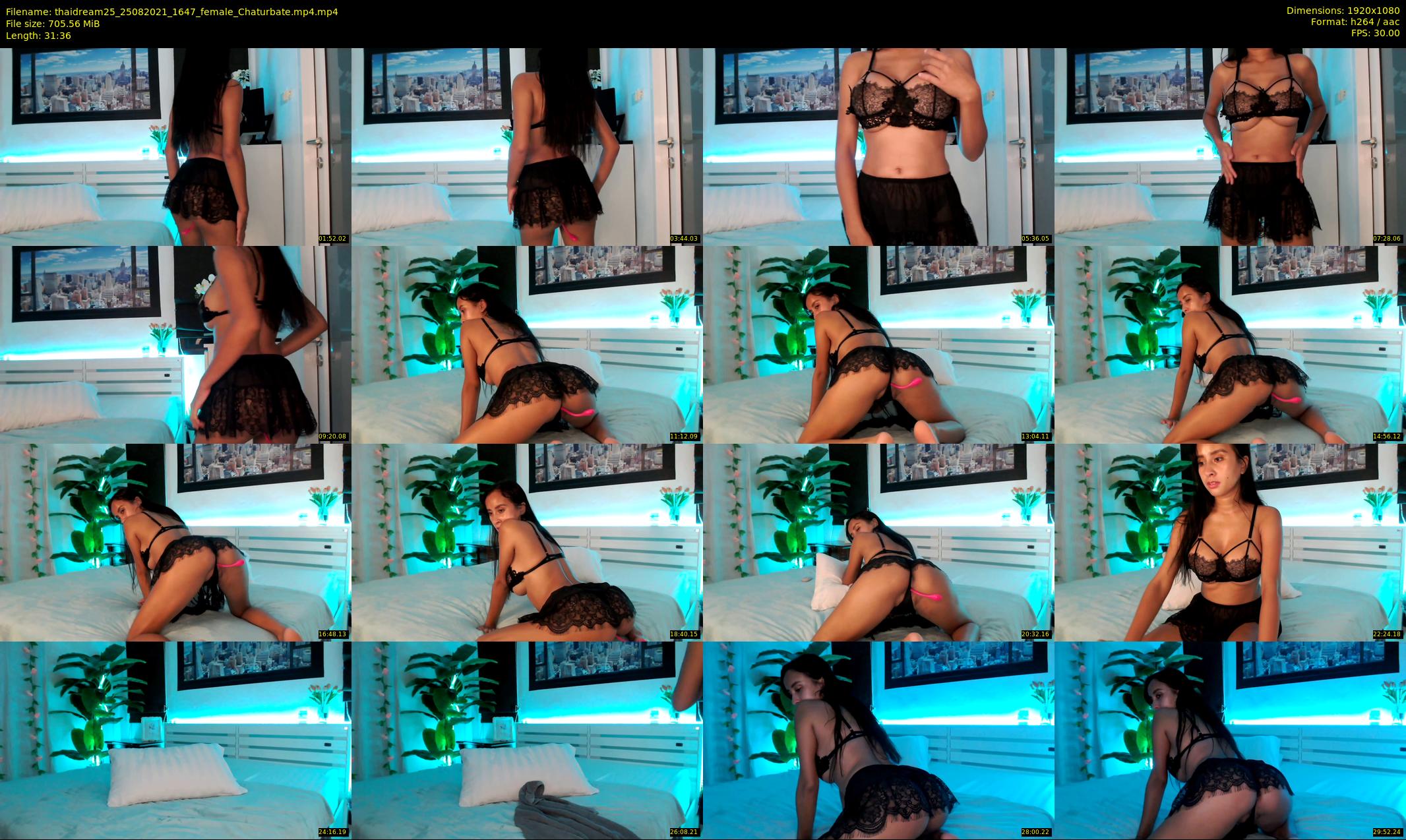thaidream25 — 32 minute Chaturbate female cam show recording, 1080p, Aug 25, 2021
