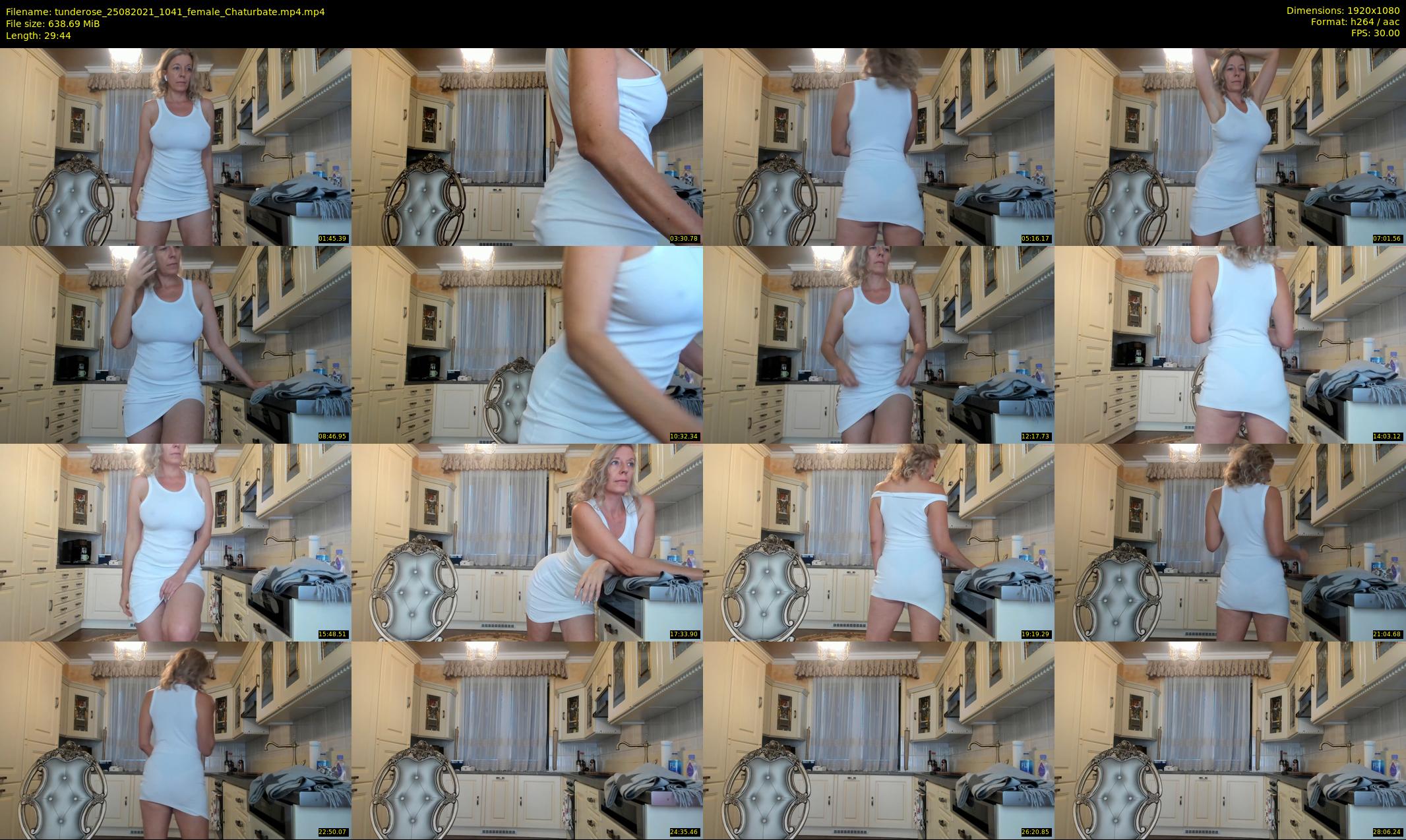 tunderose — 30 minute Chaturbate female cam show recording, 1080p, Aug 25, 2021