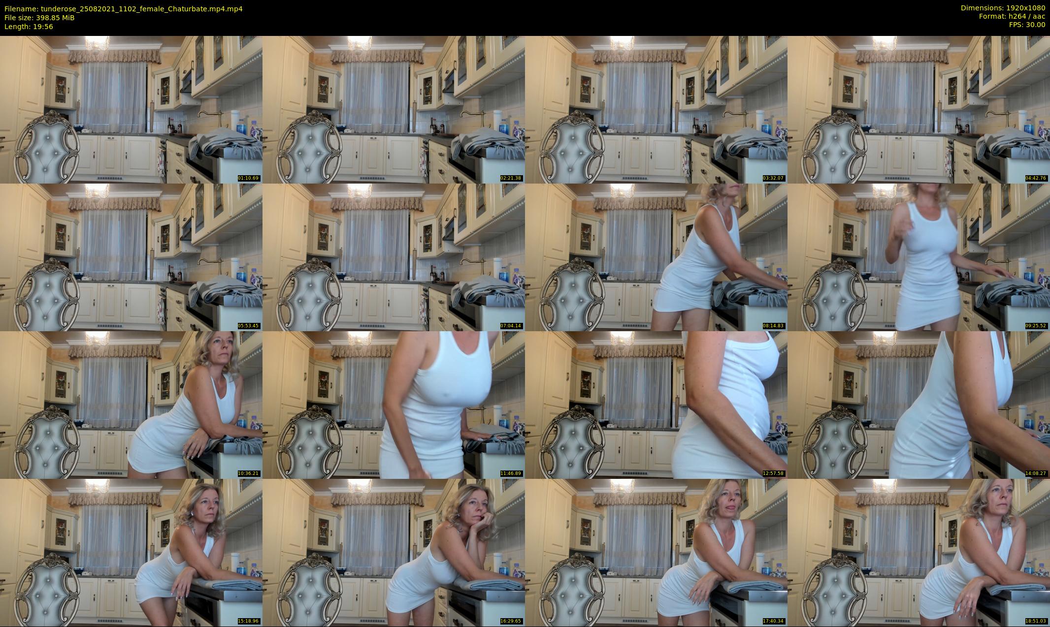 tunderose — 20 minute Chaturbate female cam show recording, 1080p, Aug 25, 2021