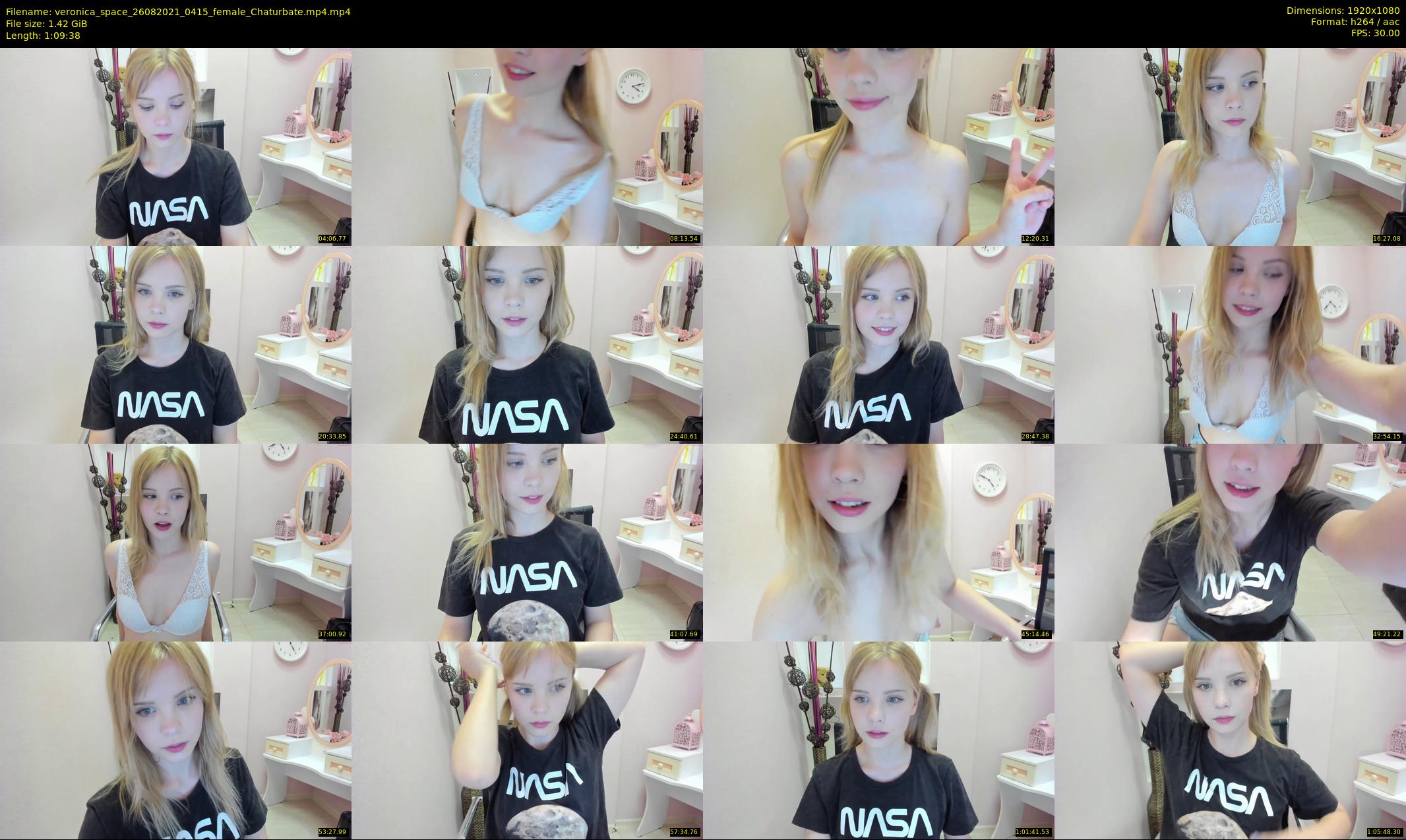 veronica_space — 70 minute Chaturbate female cam show recording, 1080p, Aug 26, 2021