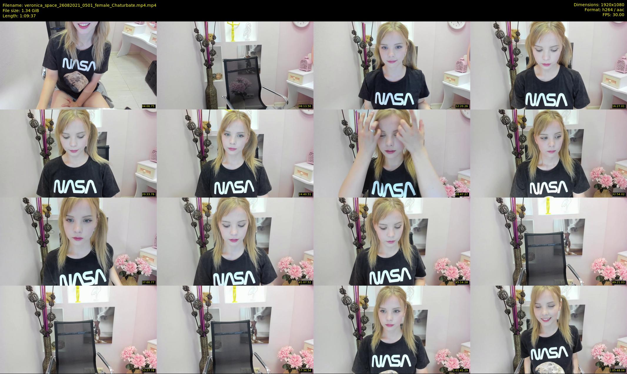 veronica_space — 70 minute Chaturbate female cam show recording, 1080p, Aug 26, 2021