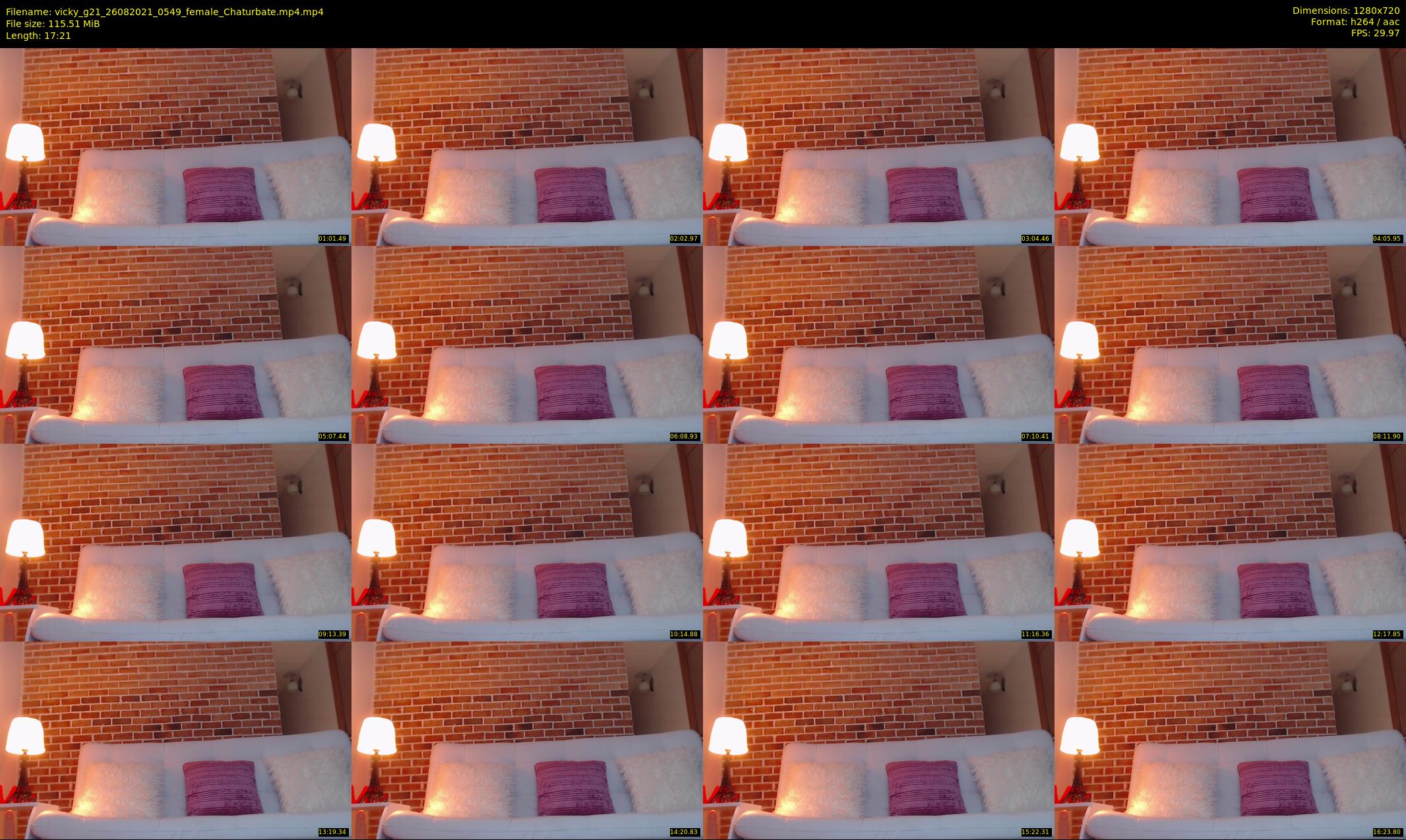 vicky_g21 — 18 minute Chaturbate female cam show recording, 720p, Aug 26, 2021