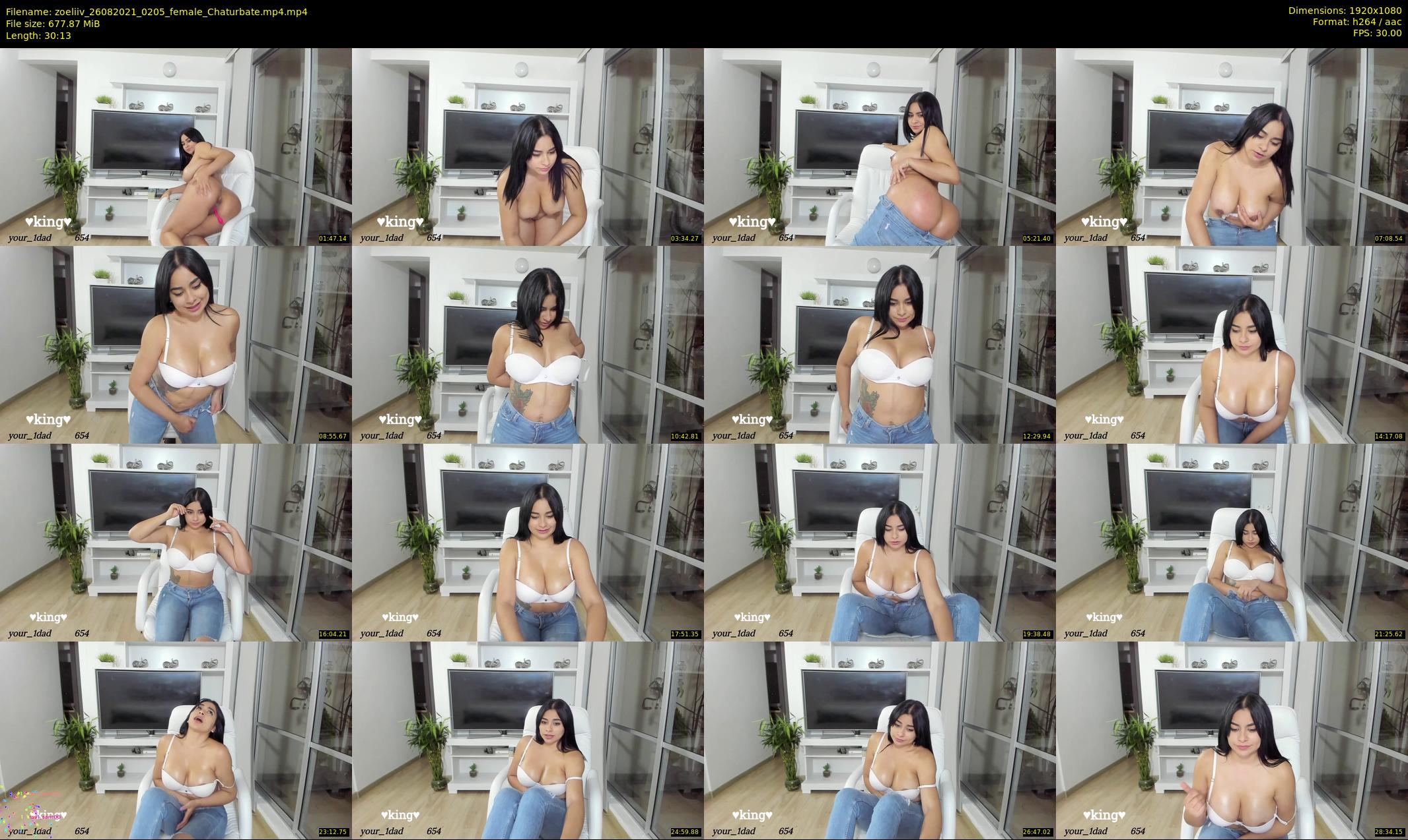 zoeliiv — 31 minute Chaturbate female cam show recording, 1080p, Aug 26, 2021