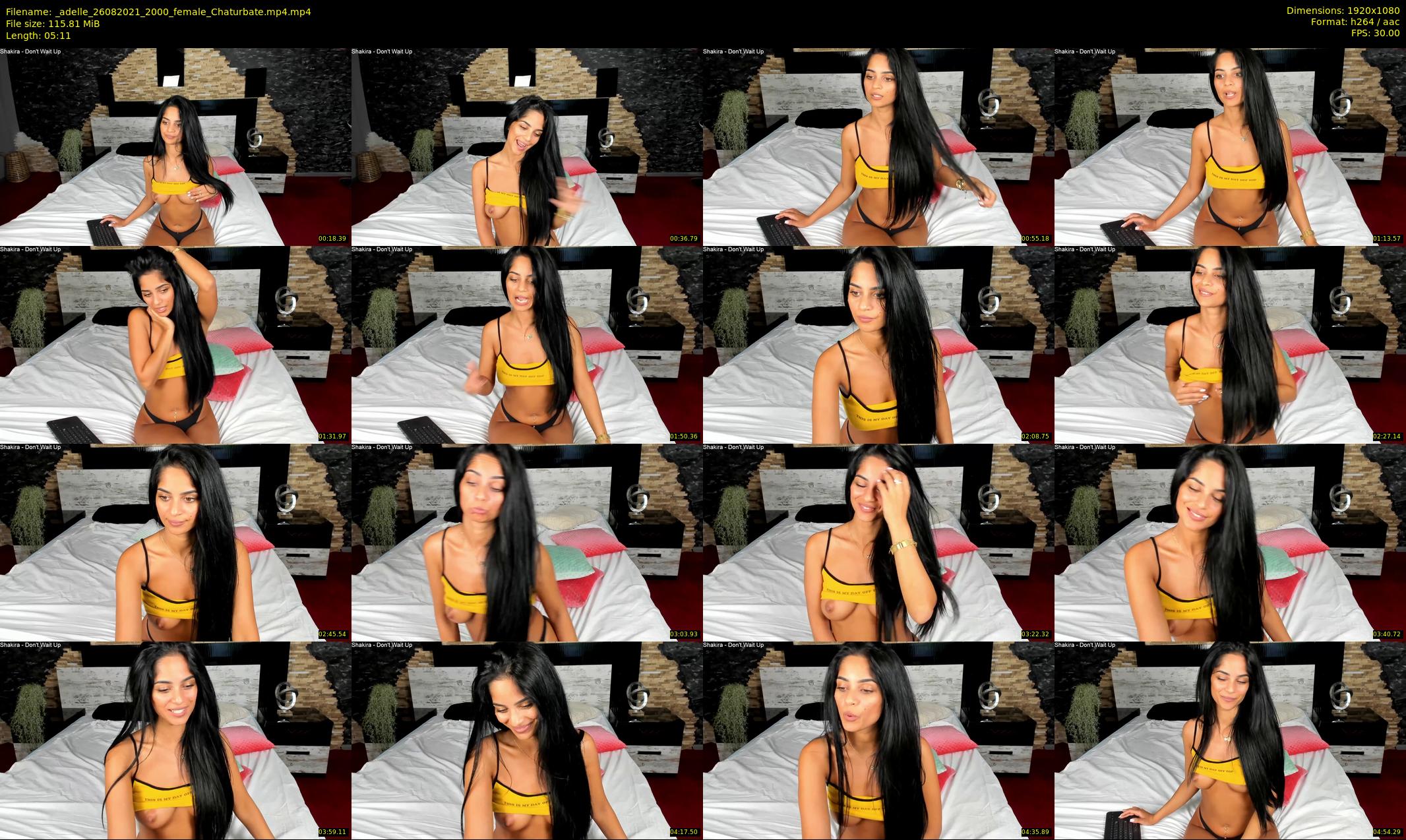 _adelle — 6 minute Chaturbate female cam show recording, 1080p, Aug 26, 2021