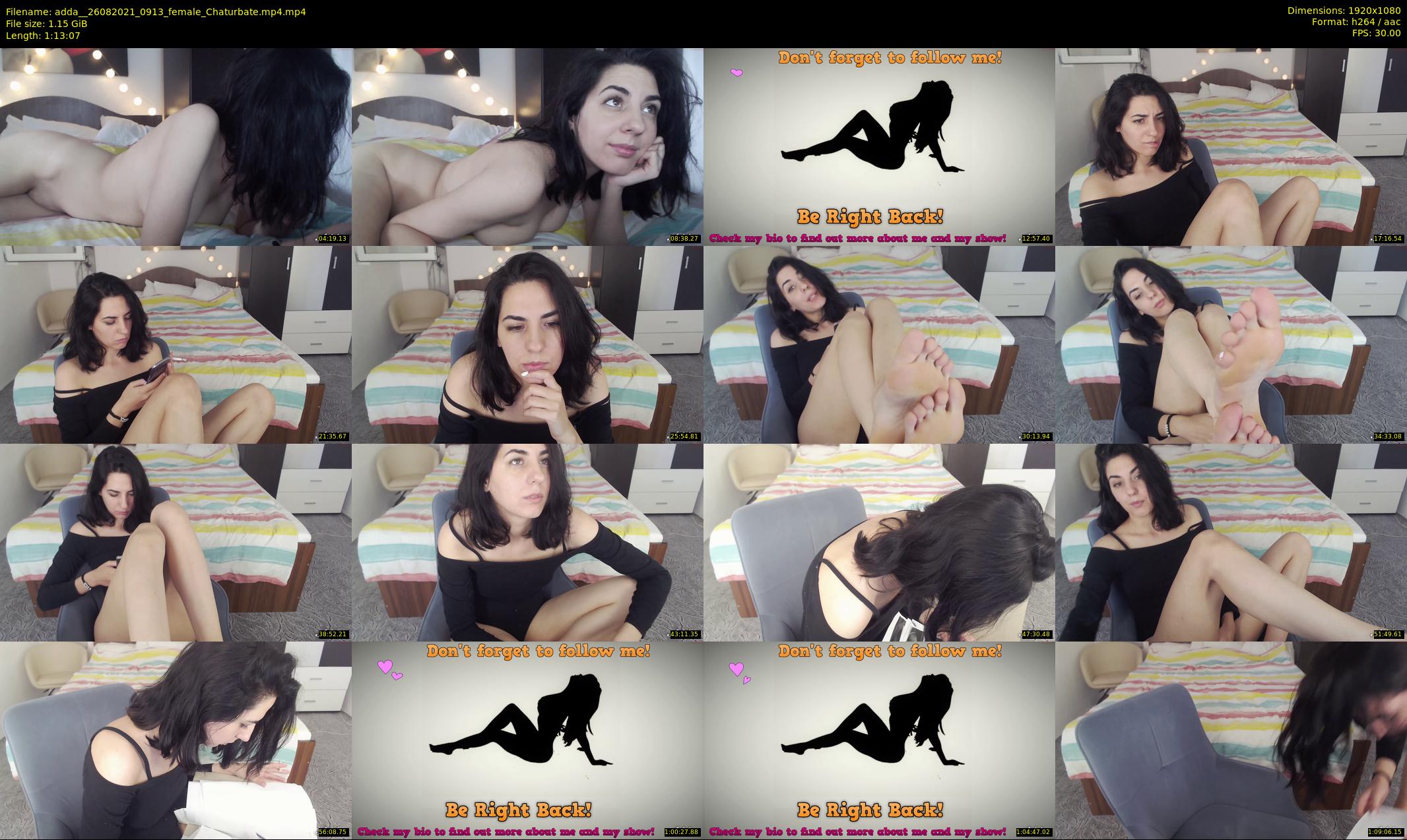 adda_ — 74 minute Chaturbate female cam show recording, 1080p, Aug 26, 2021