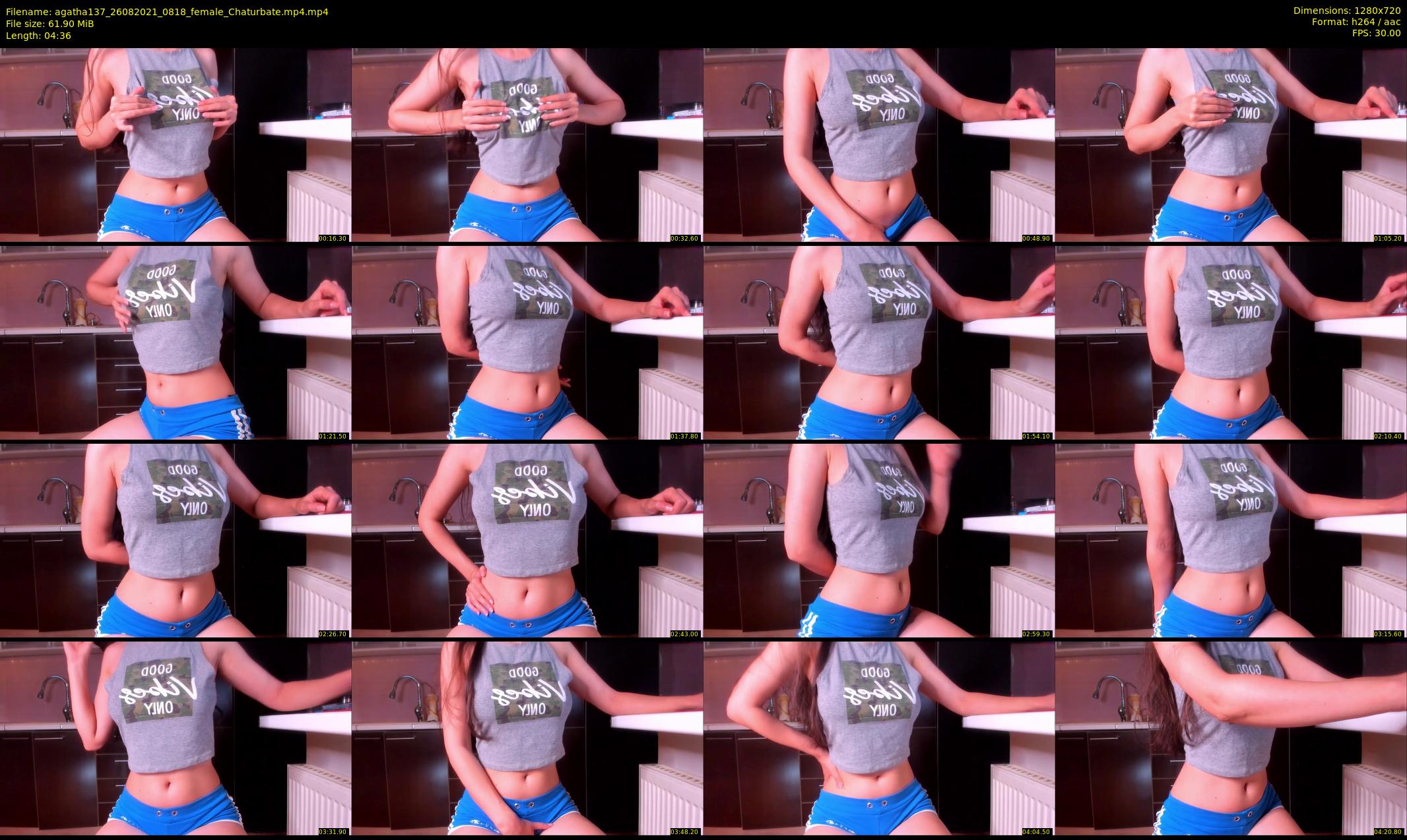 agatha137 — 5 minute Chaturbate female cam show recording, 720p, Aug 26, 2021