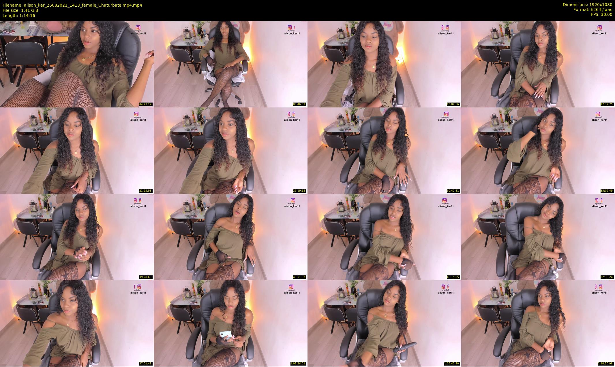 alison_ker — 75 minute Chaturbate female cam show recording, 1080p, Aug 26, 2021
