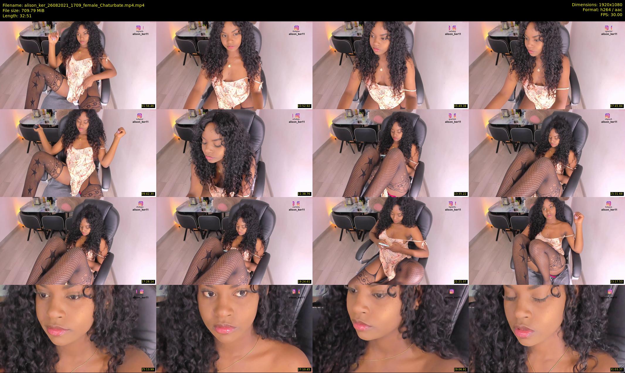 alison_ker — 33 minute Chaturbate female cam show recording, 1080p, Aug 26, 2021