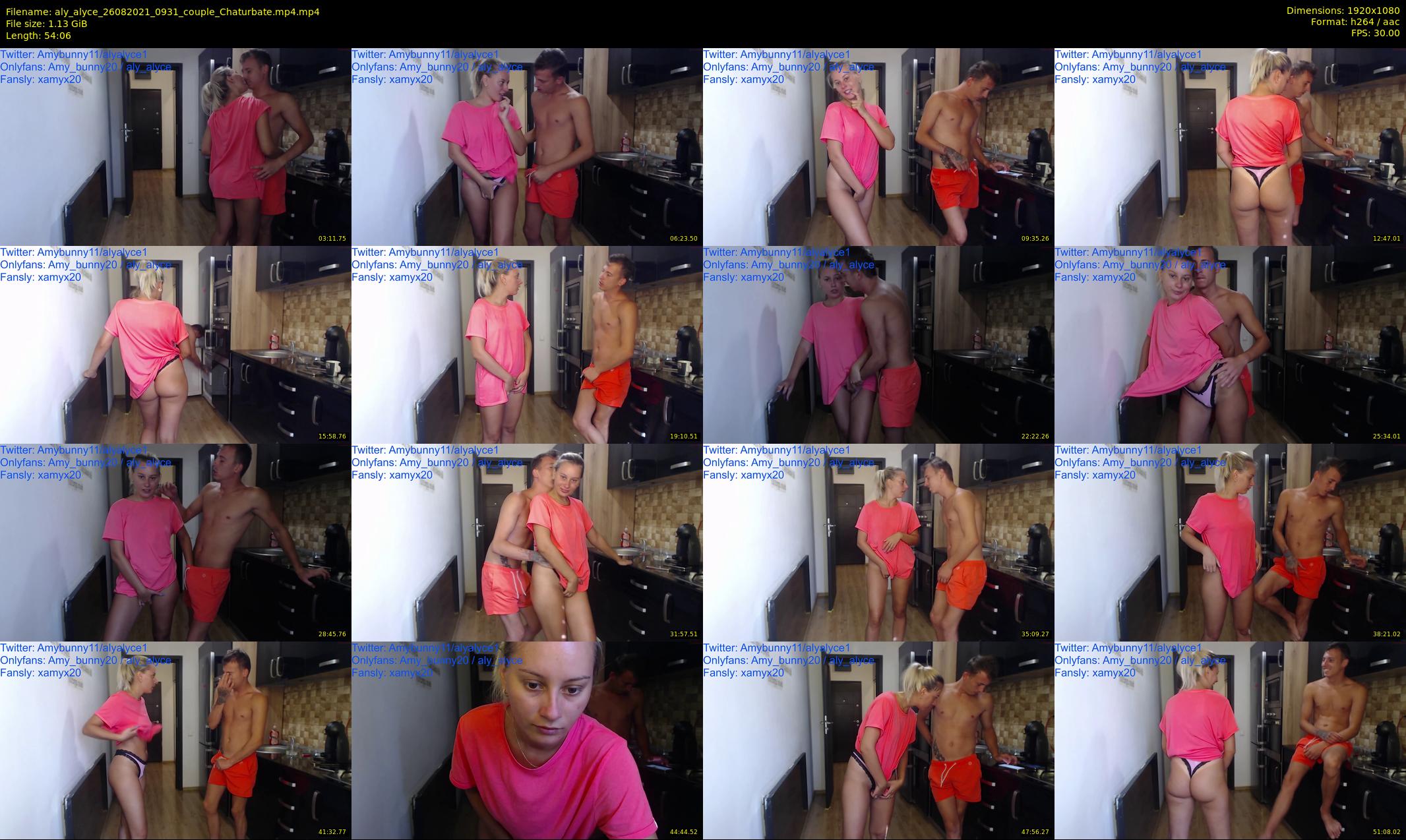 aly_alyce — 55 minute Chaturbate female cam show recording, 1080p, Aug 26, 2021